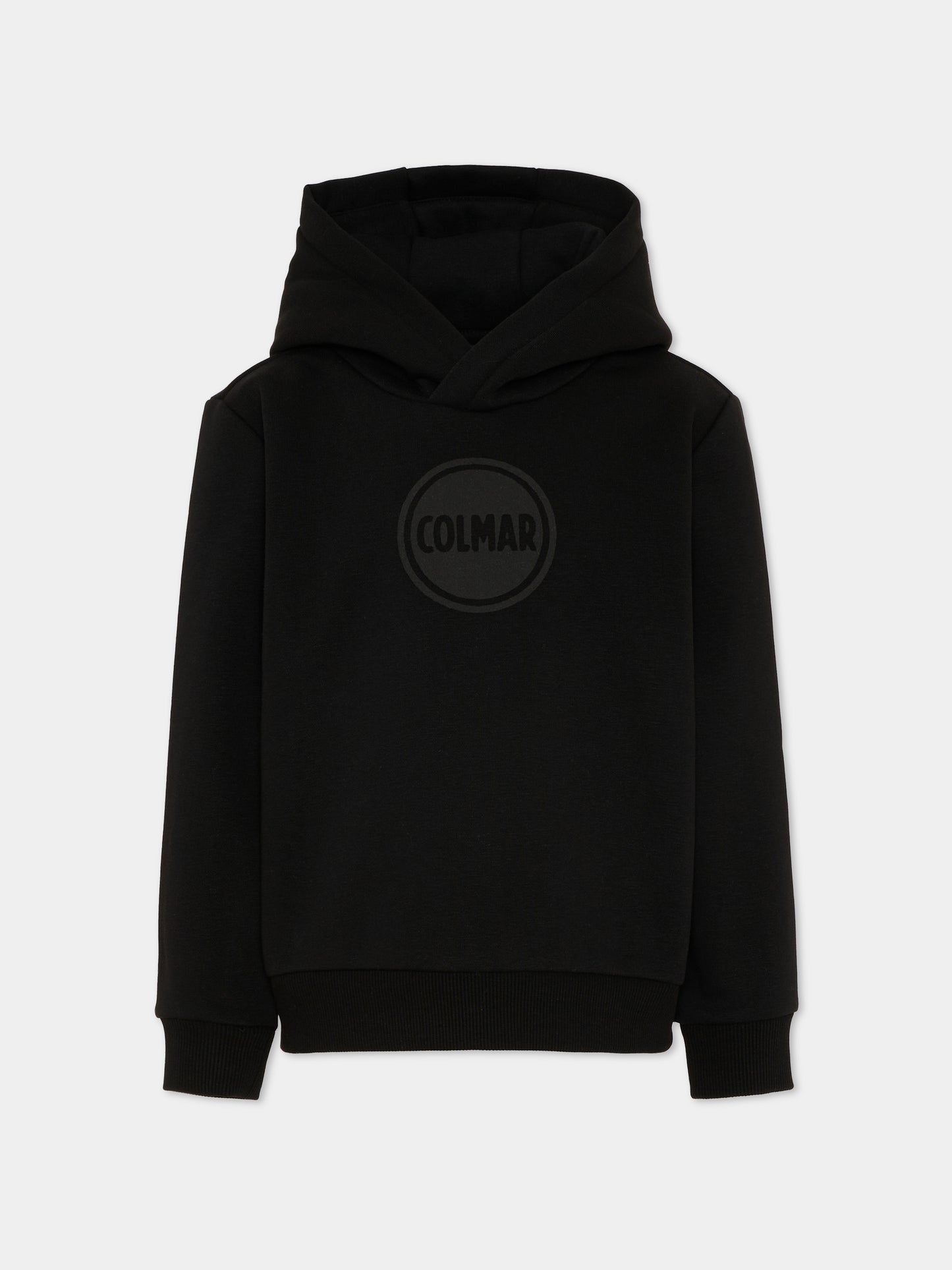 Felpa nera per bambini con logo,Colmar Originals Kids,3691N 1WX 99