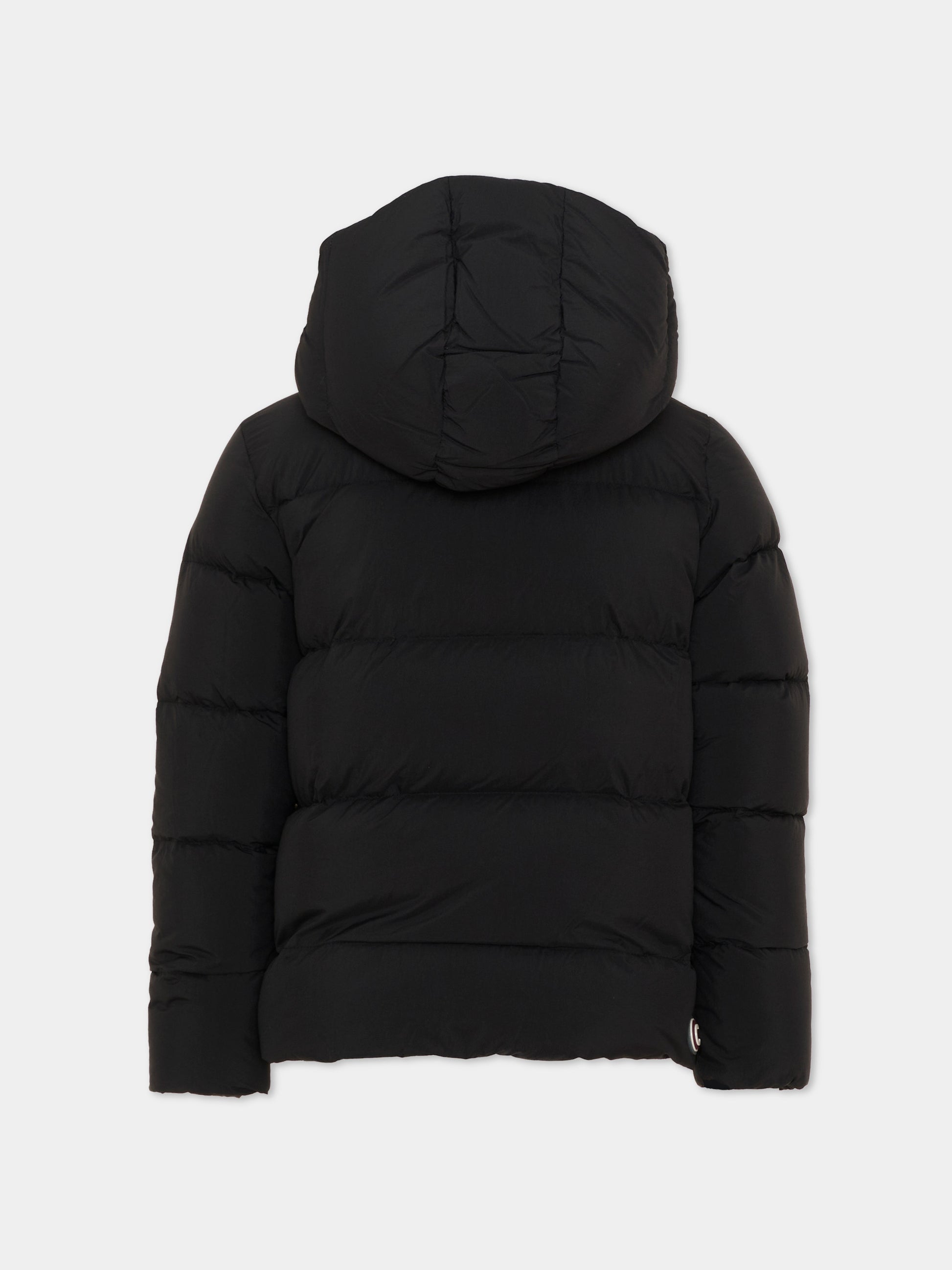 Piumino nero per bambino reversibile con cappuccio,Colmar Originals Kids,34000009 4ZP 99