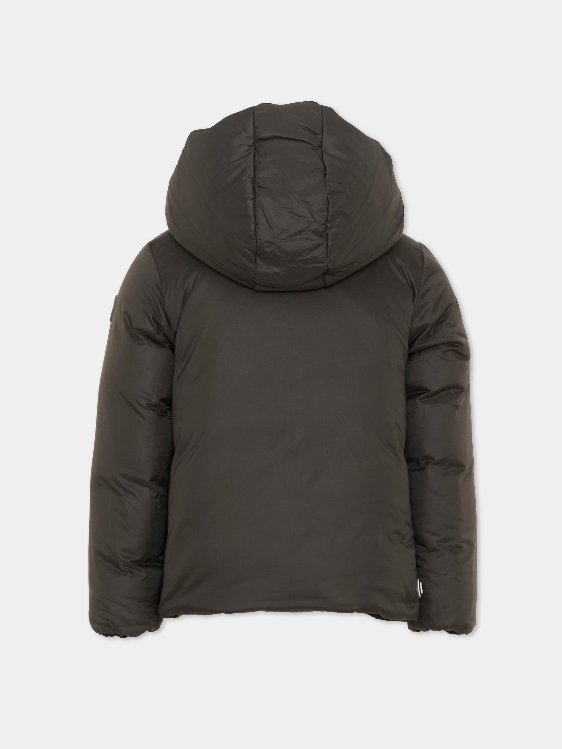 Piumino nero per bambino reversibile con cappuccio,Colmar Originals Kids,34000009 4ZP 99