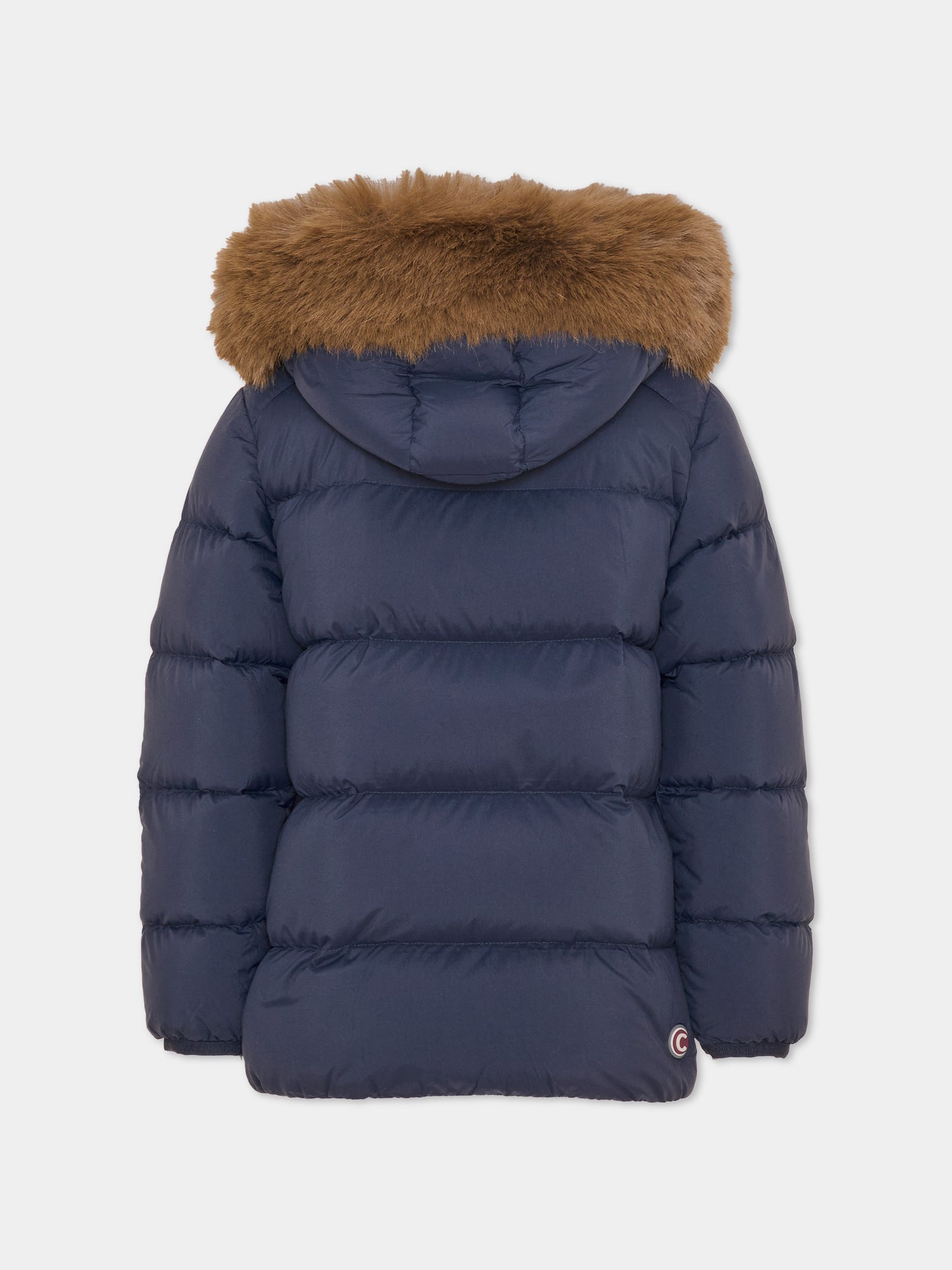 Piumino blu per bambino con cappuccio,Colmar Originals Kids,34000056E 4ZP 68