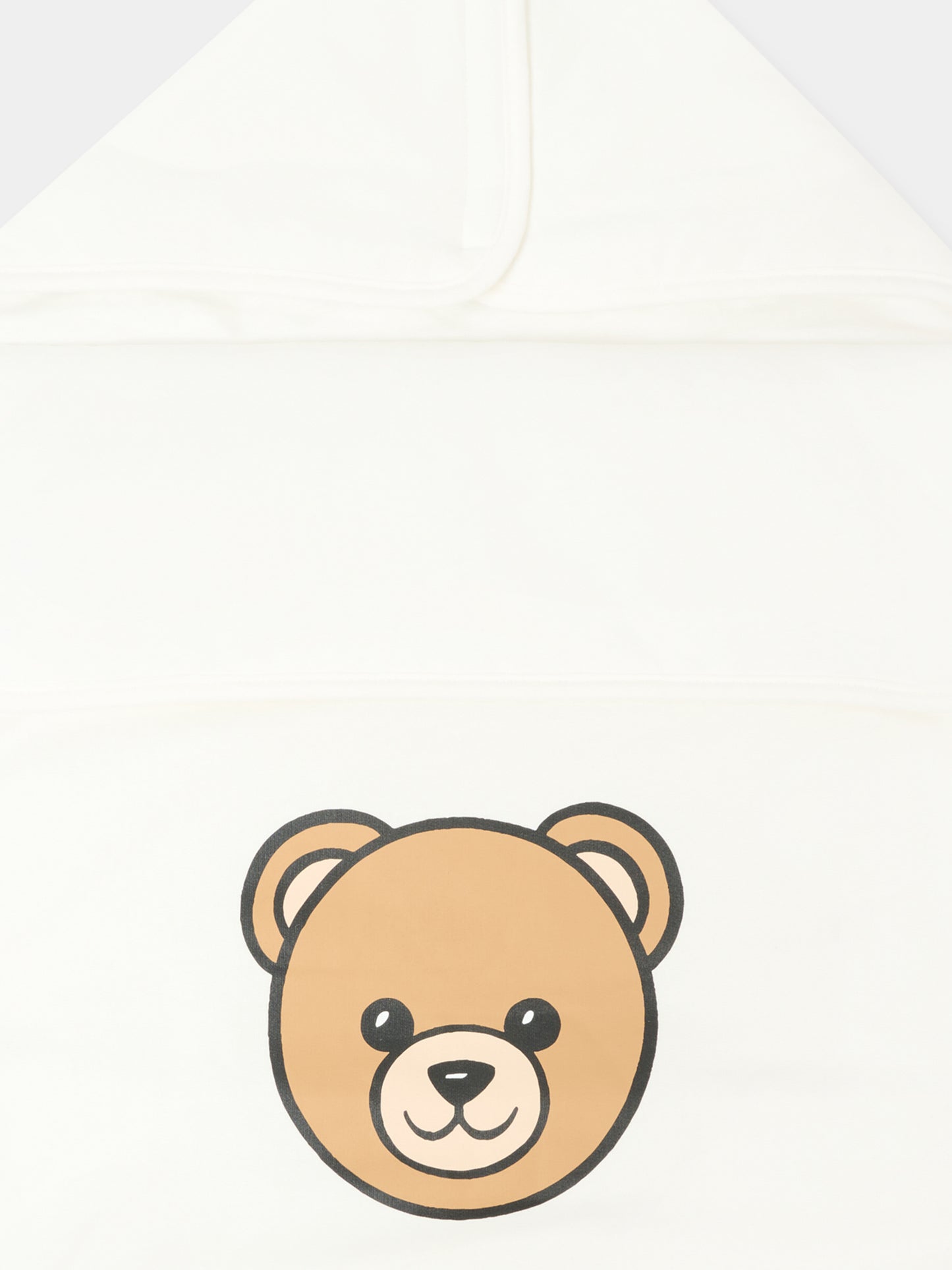 Sacco nanna avorio per neonati con Teddy Bear,Moschino Kids,MNE00P LCA40 10063