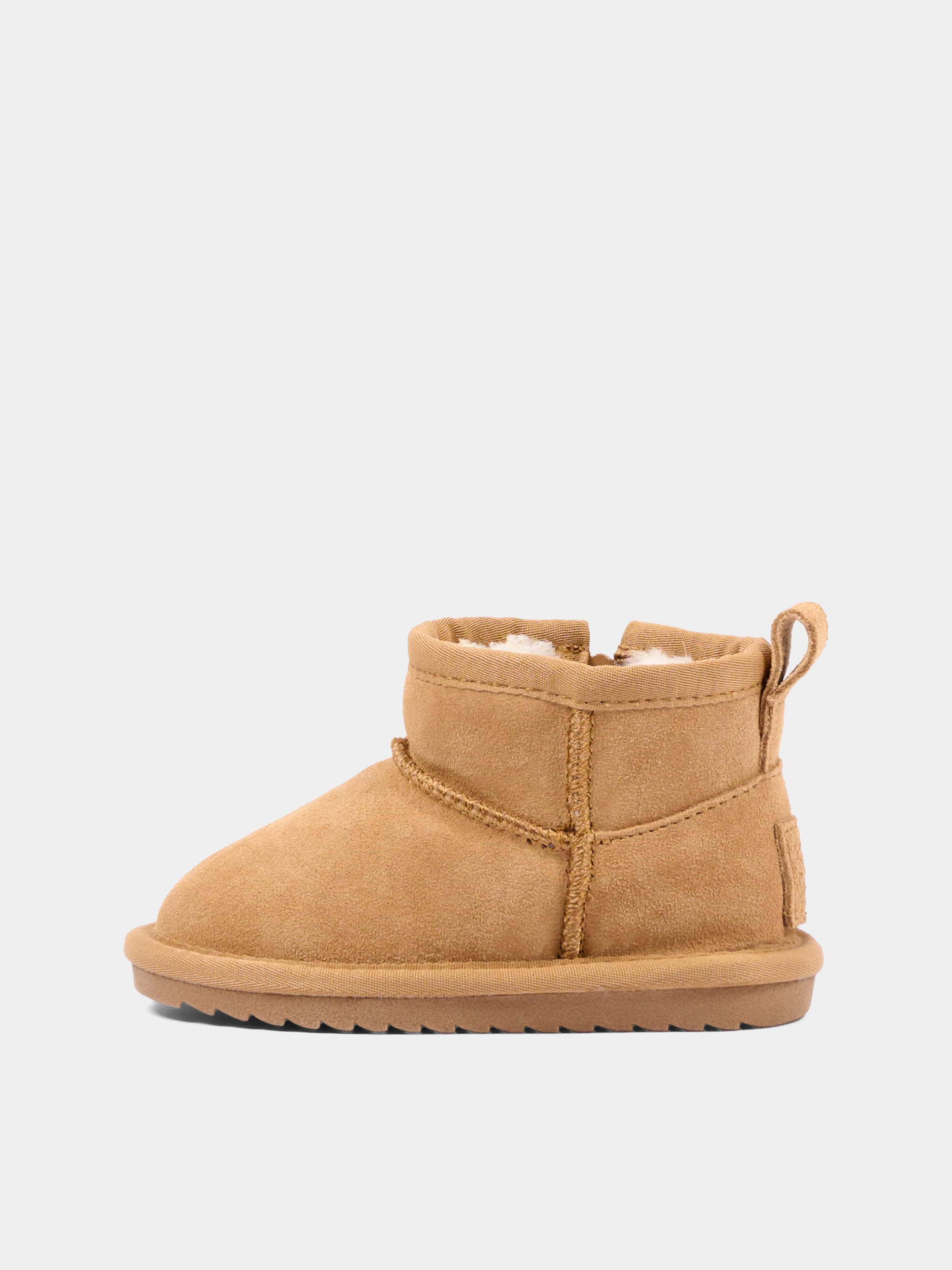 Stivaletti beige per bambini,Colors Of California,HC YB016 TAN