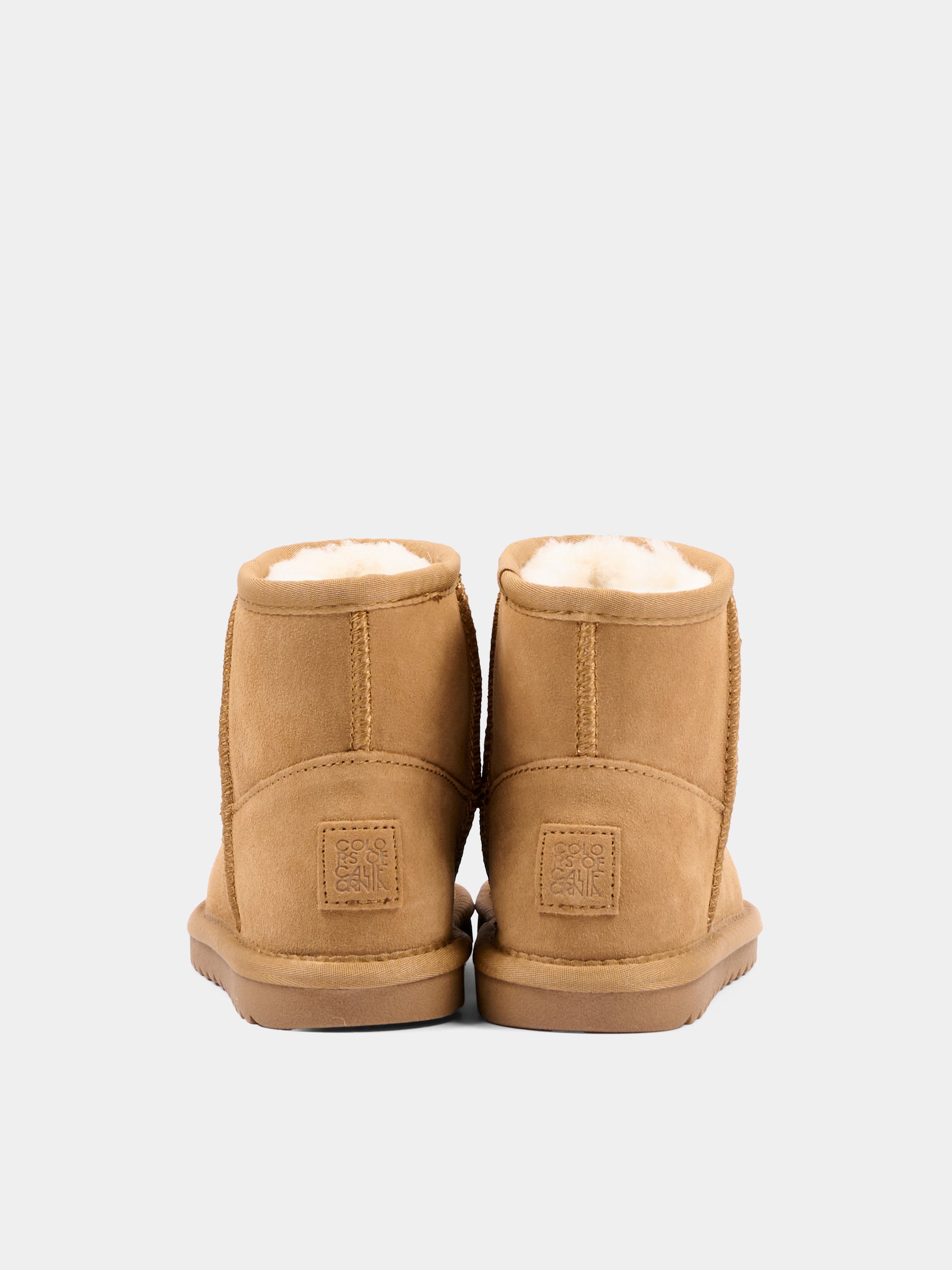 Stivaletti beige per bambini,Colors Of California,HC YK001 TAN