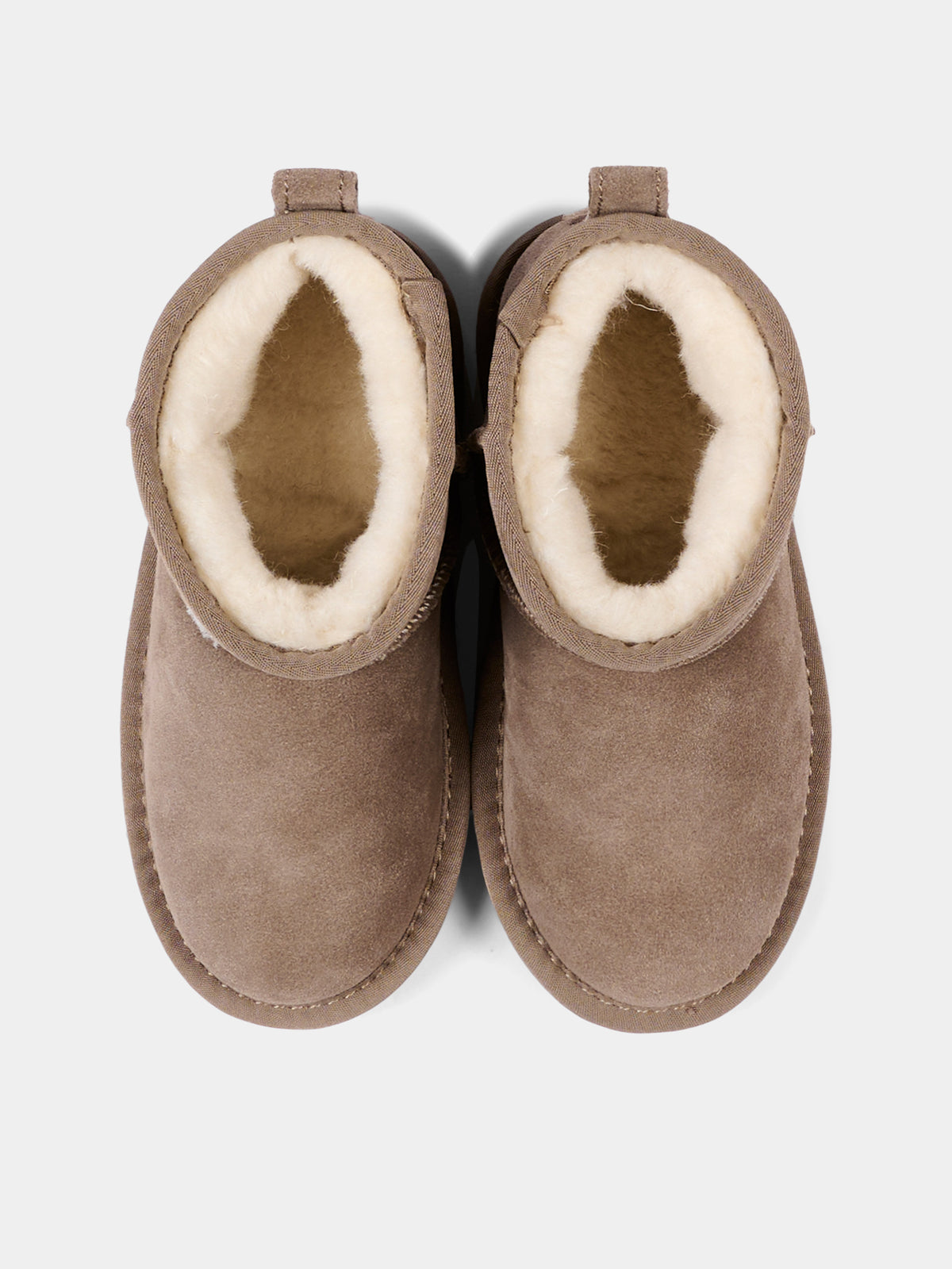 Bottines taupe pour enfants
