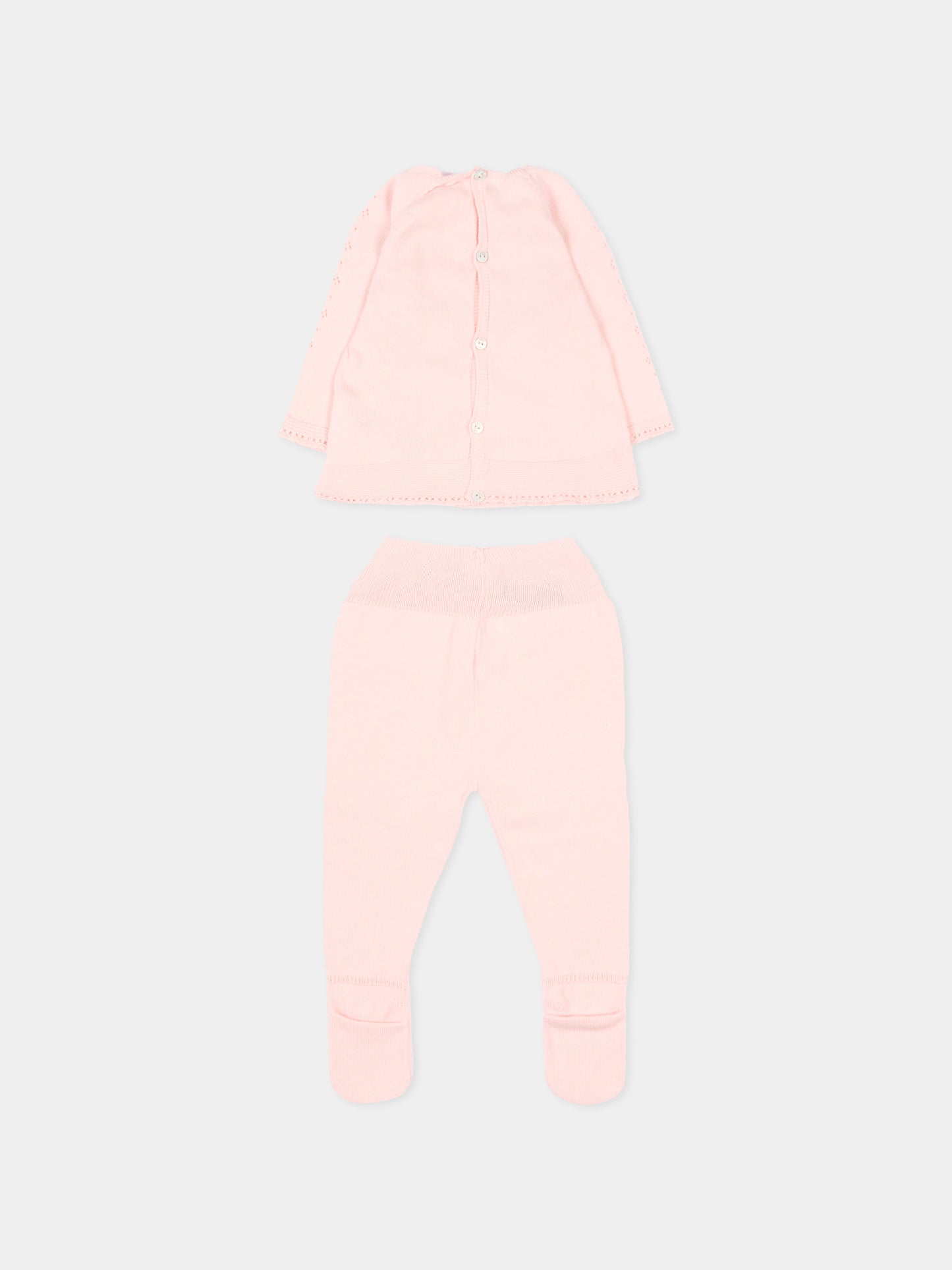 Completo nascita rosa per neonata ajour,Paz Rodríguez,103 123680 322 H82