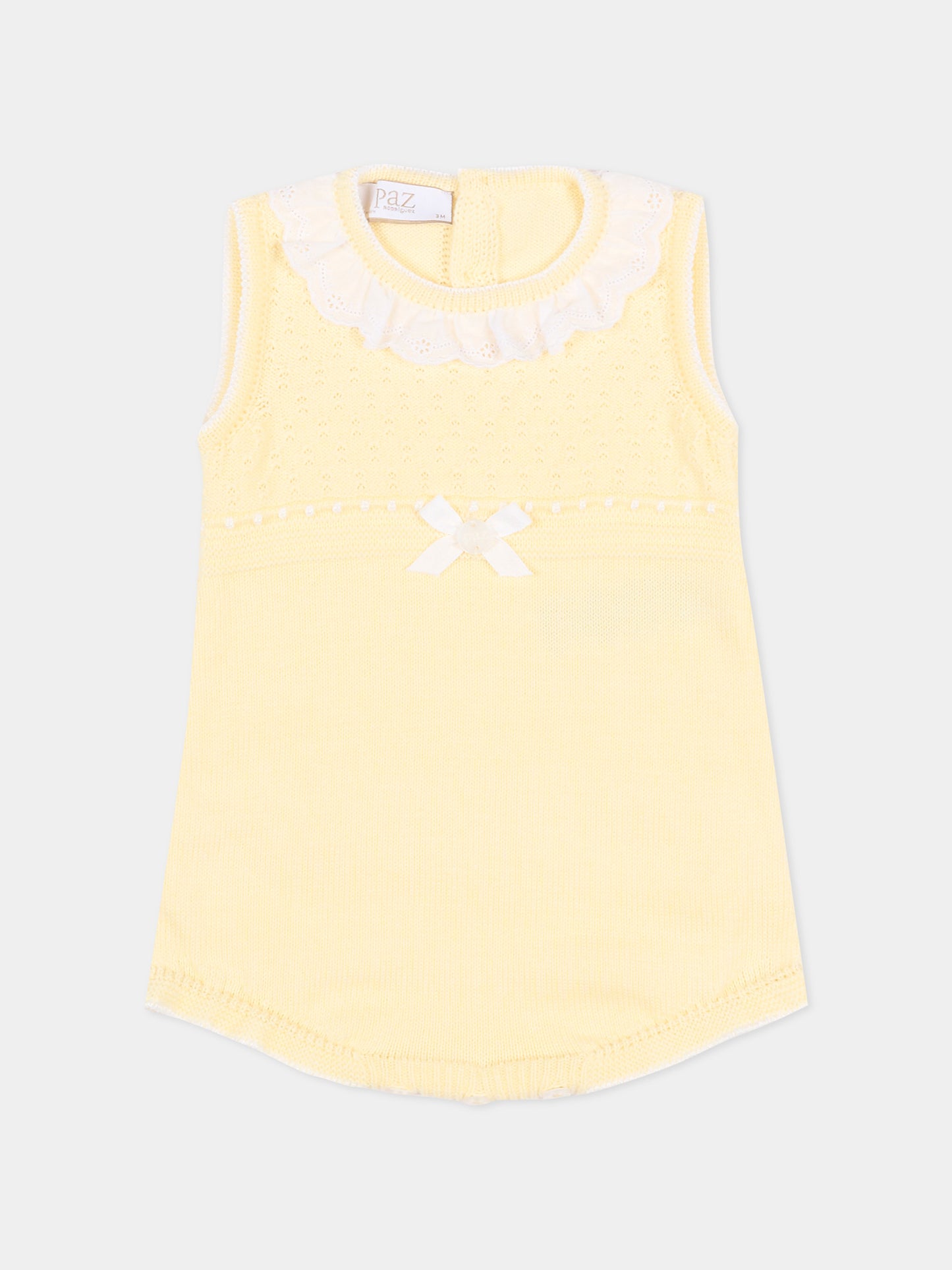 Pagliaccetto giallo per neonati,Paz Rodríguez,022 123527 05 H82