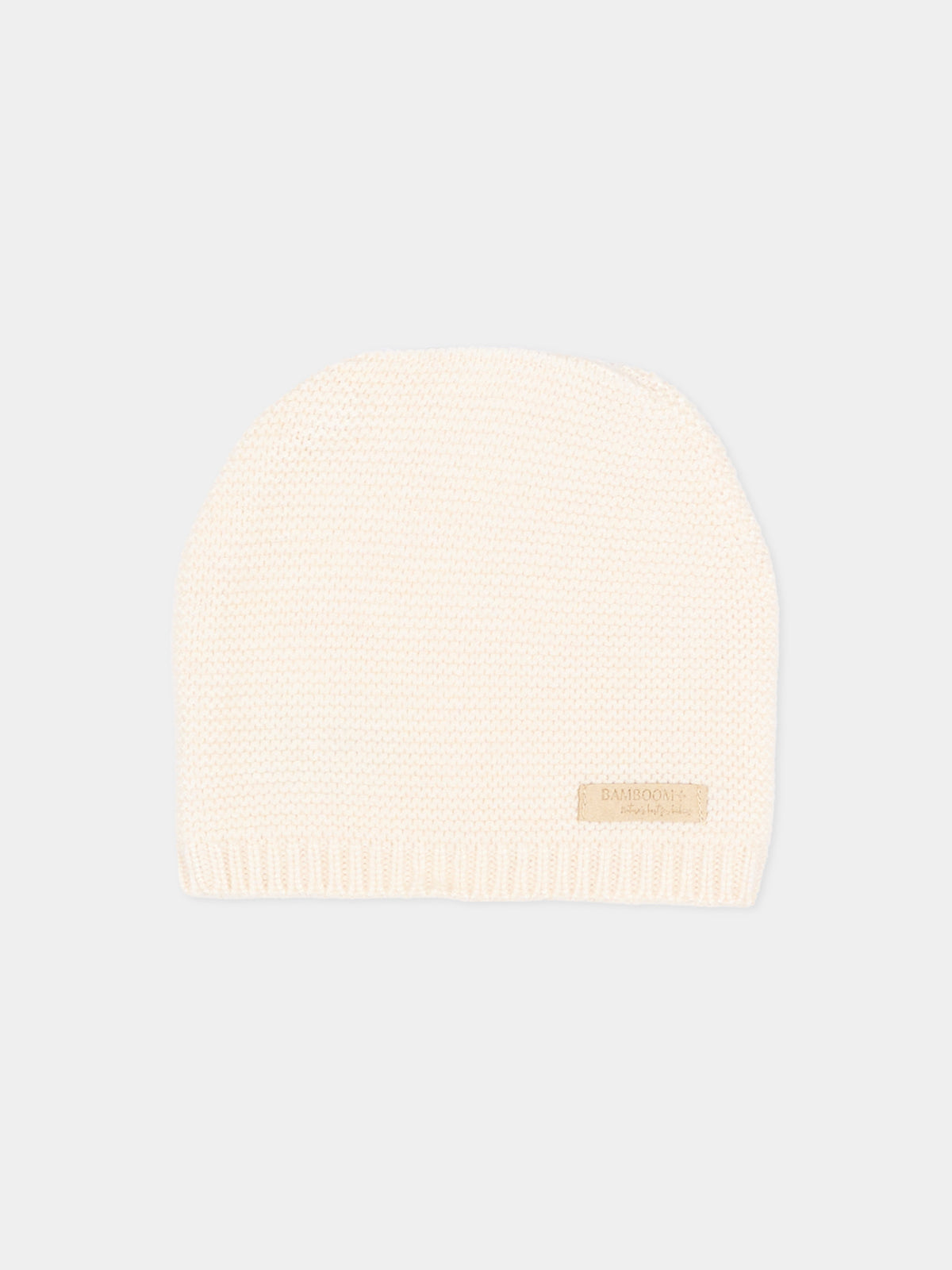 Cappello avorio per neonato,Bamboom,1269 WARM WHITE