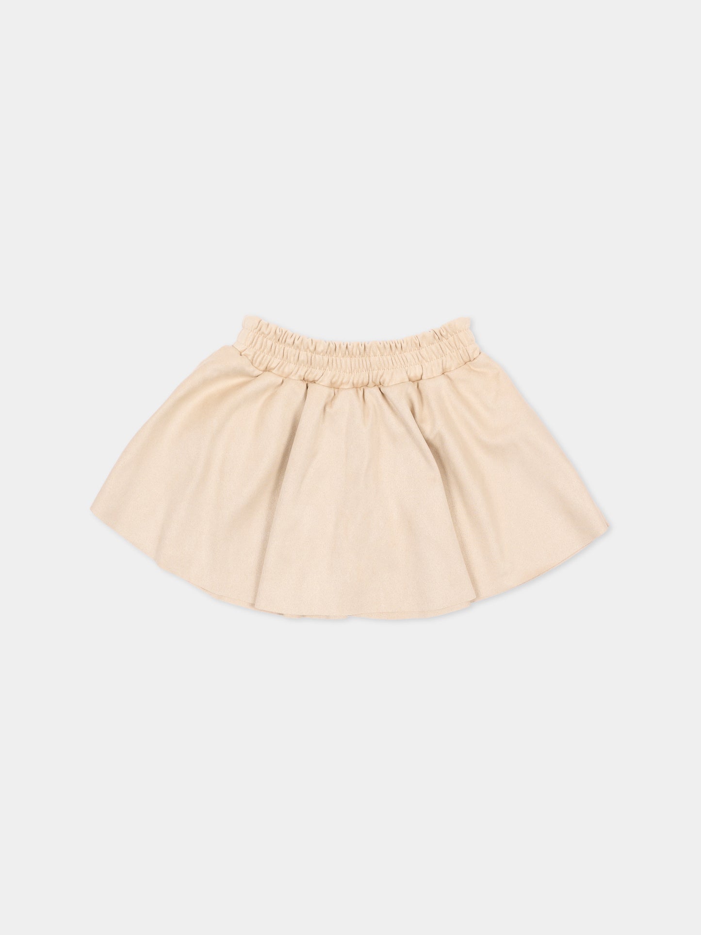 Gonna beige per neonata,Bamboom,1216TE00090 LIGHT SAND