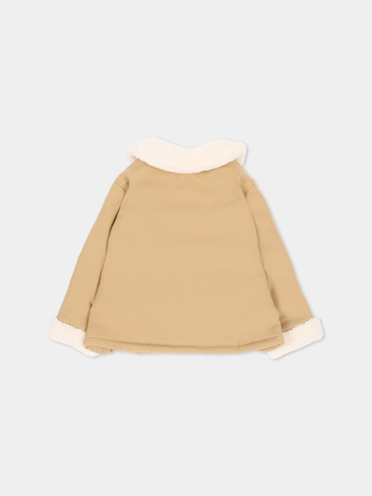 Cappotto beige per neonata,Bamboom,1233TE00086 SAFARI