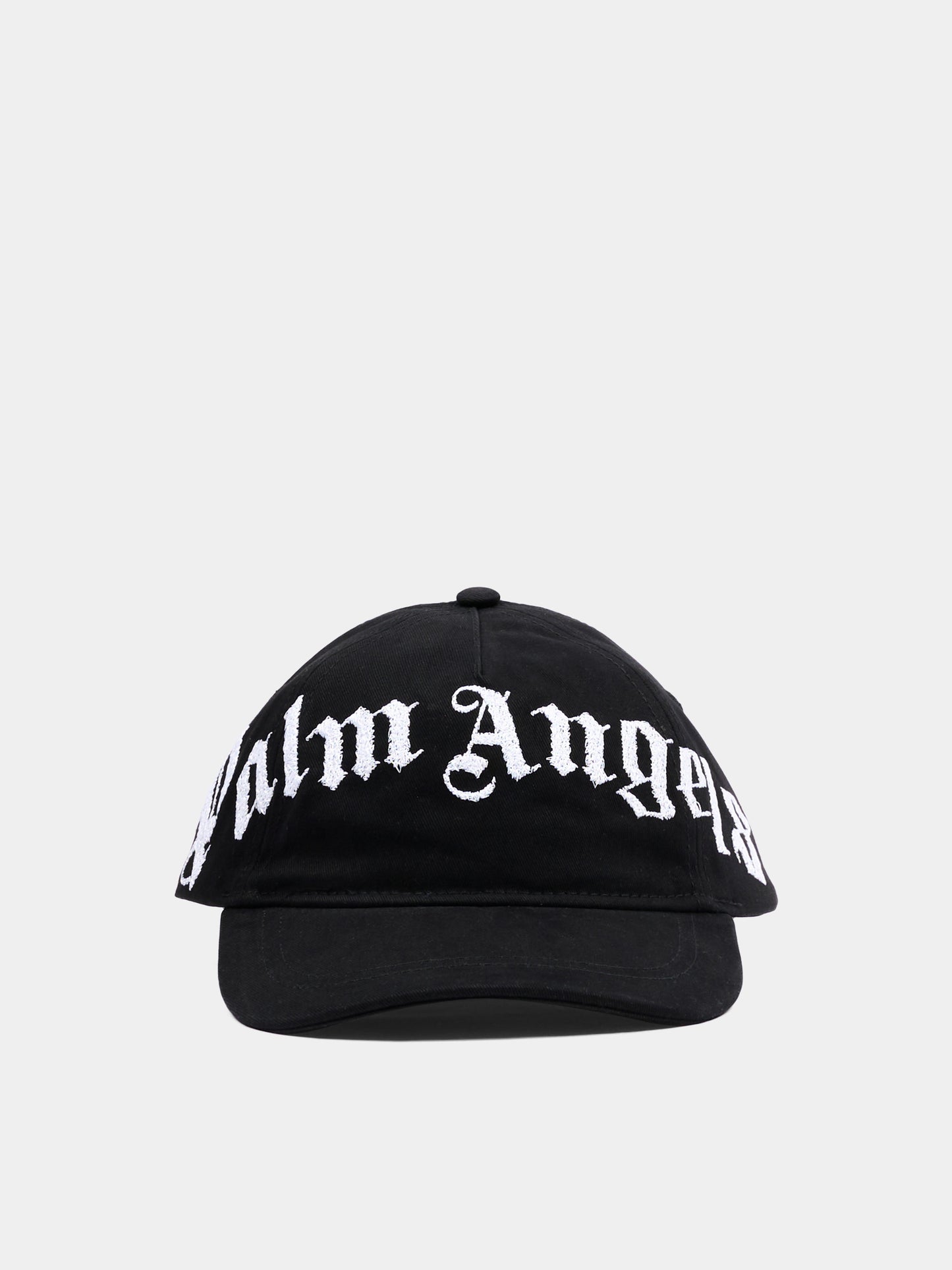 Cappello nero per bambini con logo,Palm Angels,F6PAJBBC224 110