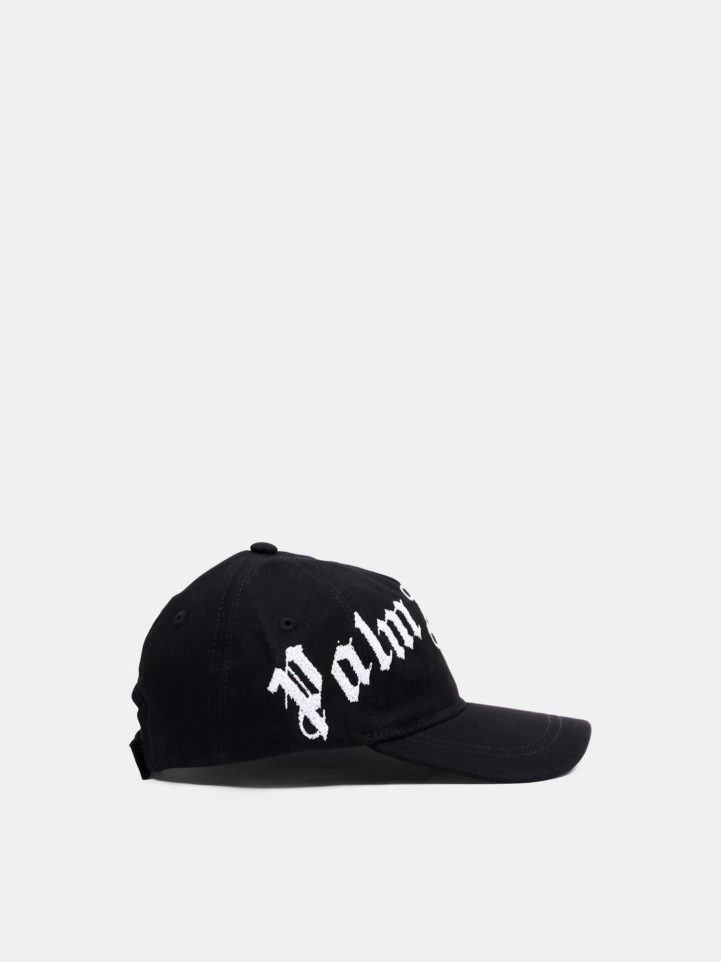 Cappello nero per bambini con logo,Palm Angels,F6PAJBBC224 110