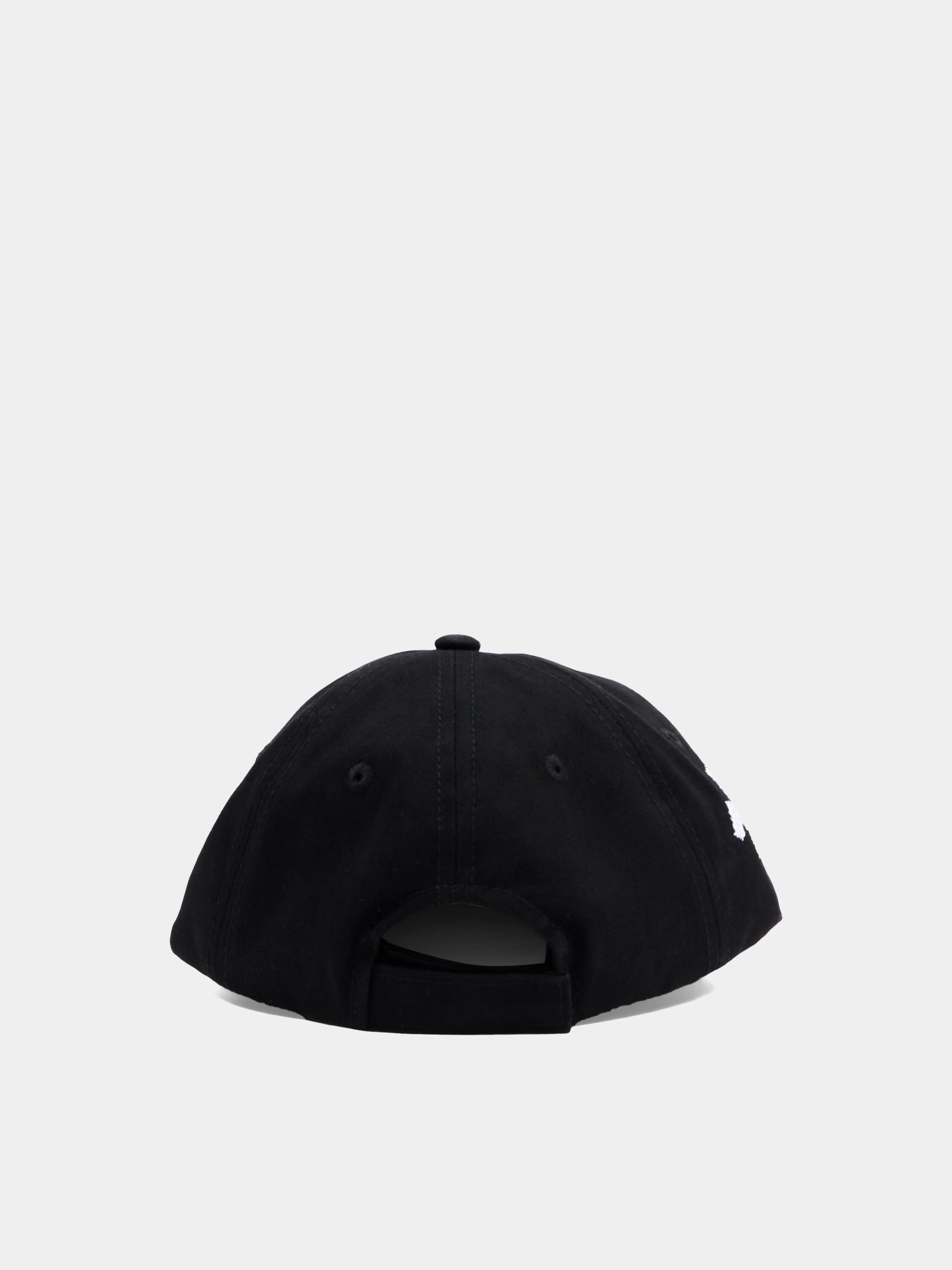 Cappello nero per bambini con logo,Palm Angels,F6PAJBBC224 110