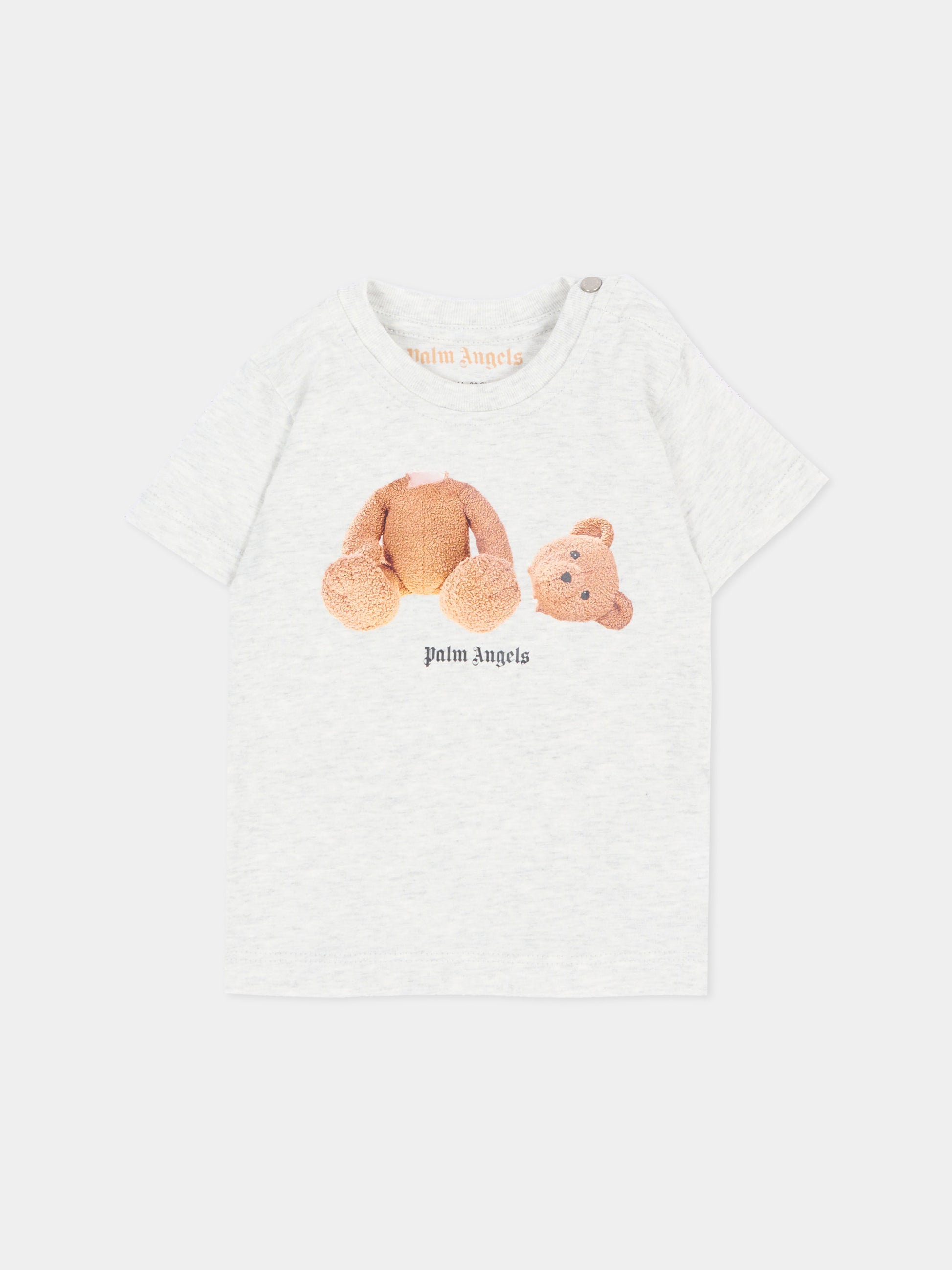 T-shirt multicolor per neonato teddy bear,Palm Angels,F6PANBTH189 INT21