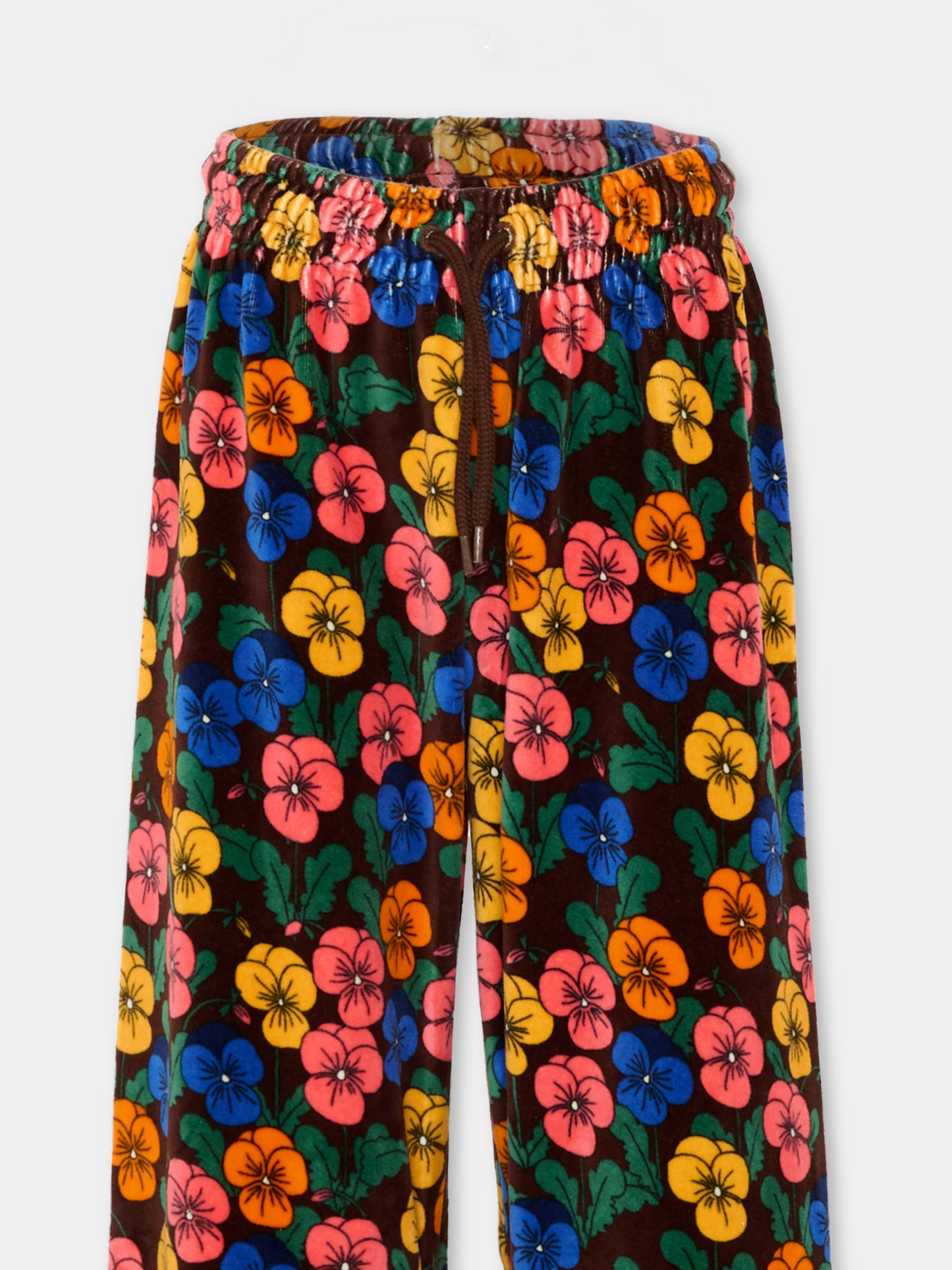 Pantalone multicolor per bambina floreale,Mini Rodini,2673012900