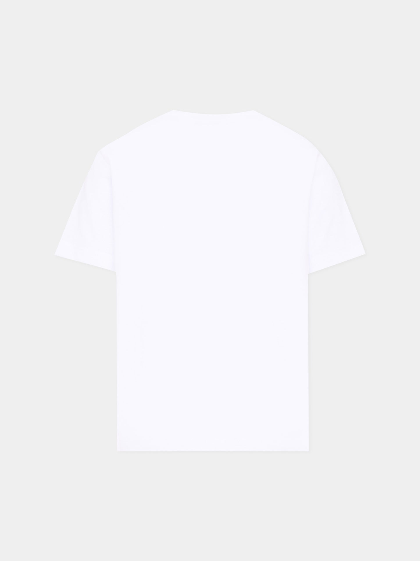 T-Shirt bianca per bambini con logo,Roberto Cavalli Kids,CBA26065TS WHITE