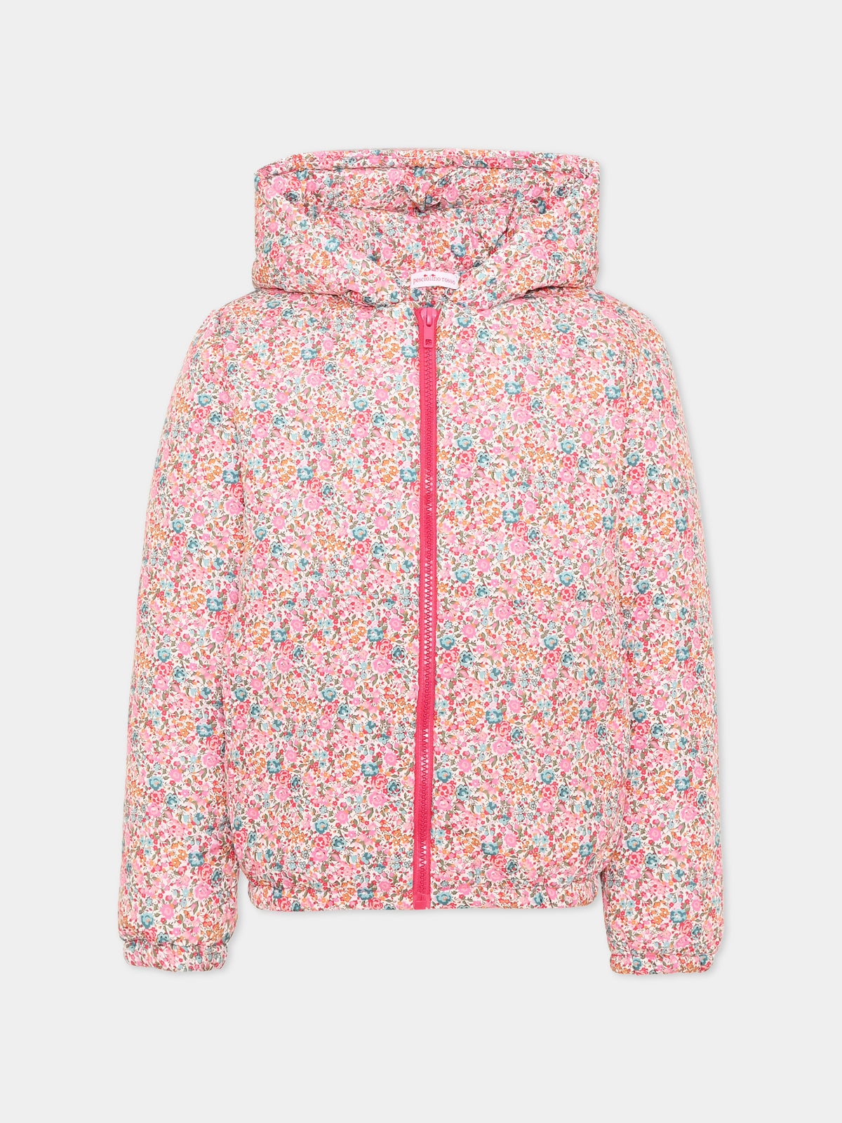 Piumino rosa Liberty per bambina,Pesciolino Rosso,PM 20 S 185