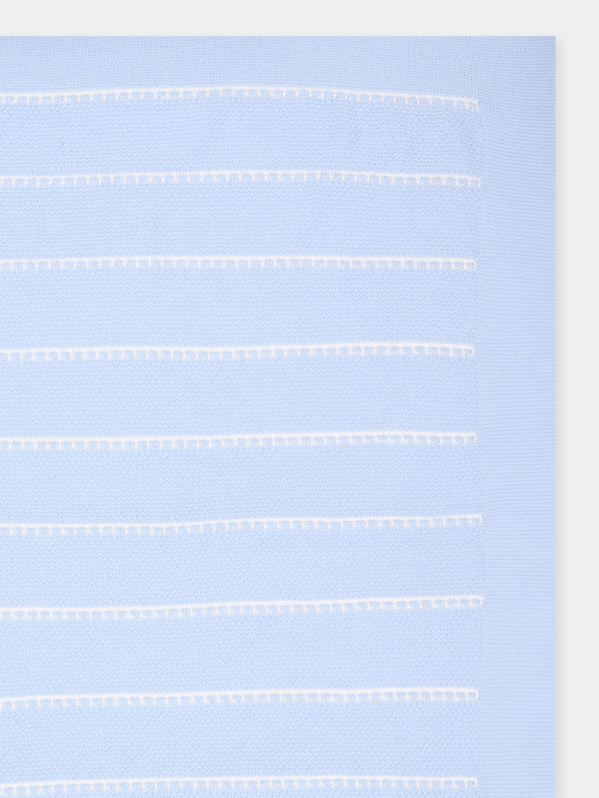 Coperta azzurra per neonato a righe in maglia,Paz Rodríguez,031 113914 2060 H56