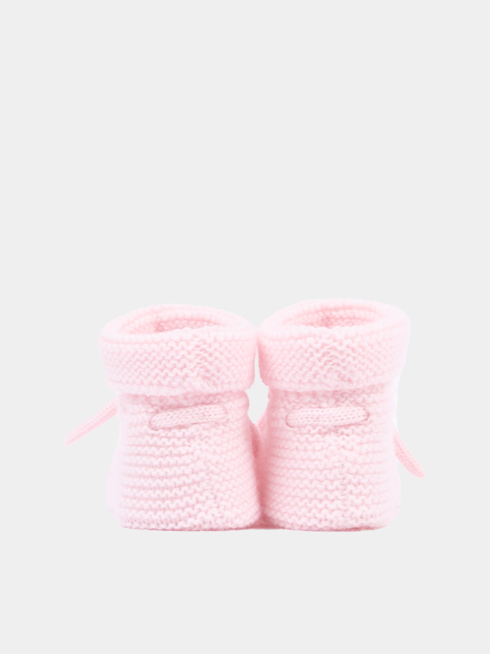 Babbucce rosa per neonata in maglia,Paz Rodríguez,018 11710 30 H56