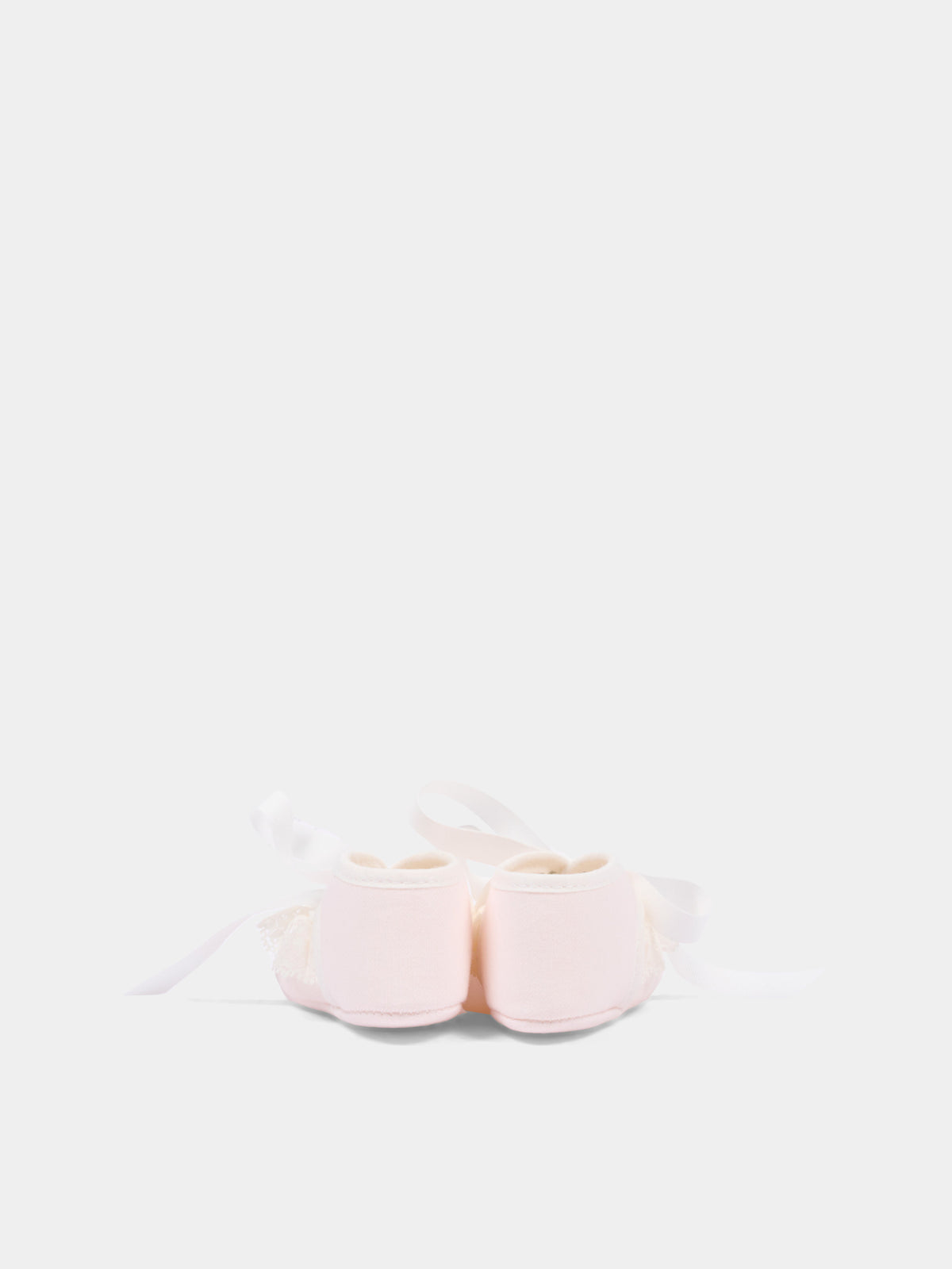 Ballerine avorio per neonata con fiocco,Paz Rodríguez,035 154224 30 T2153