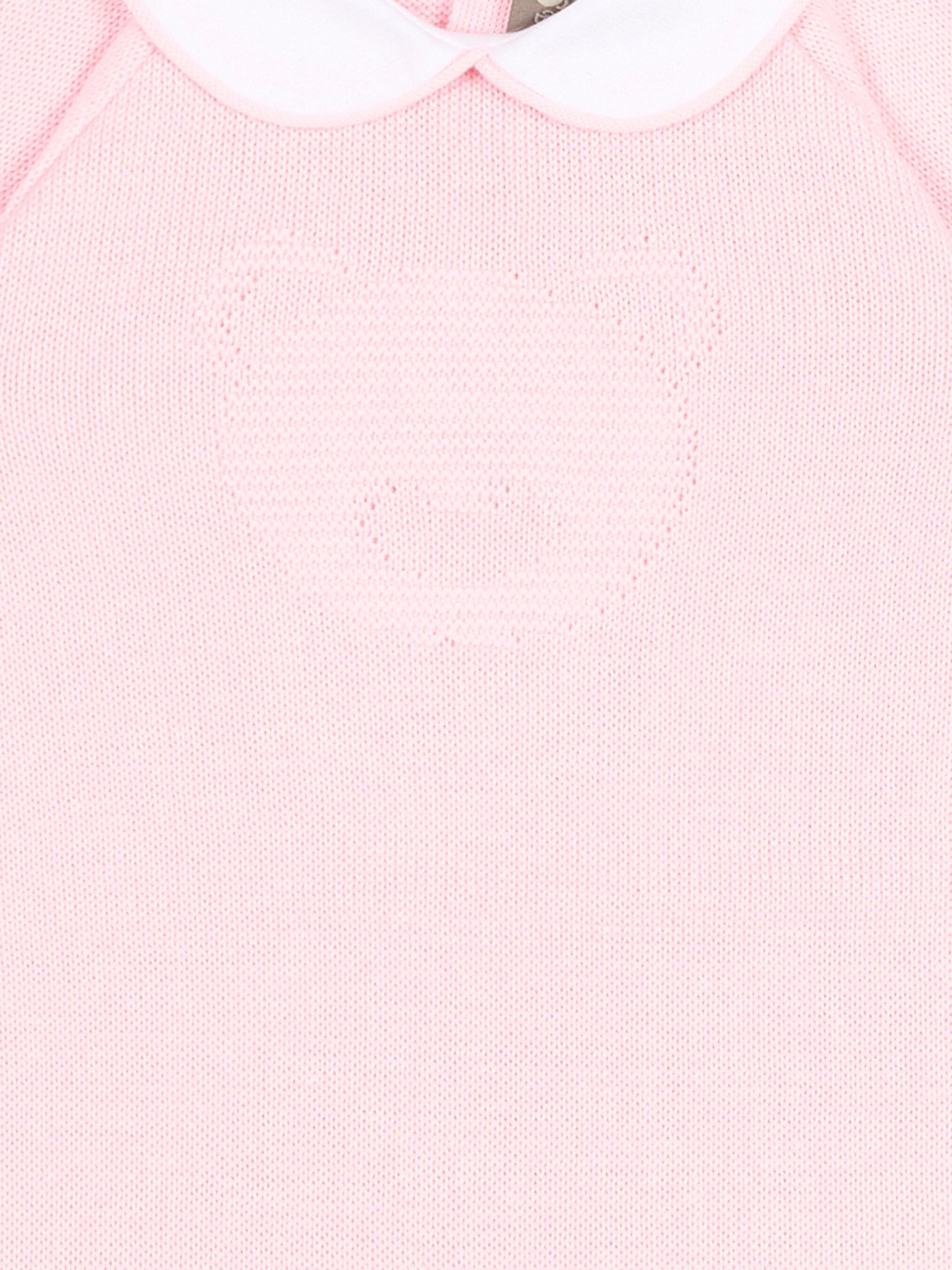 Pagliaccetto rosa per neonata con orsetto,Little Bear,3120 ROSA M