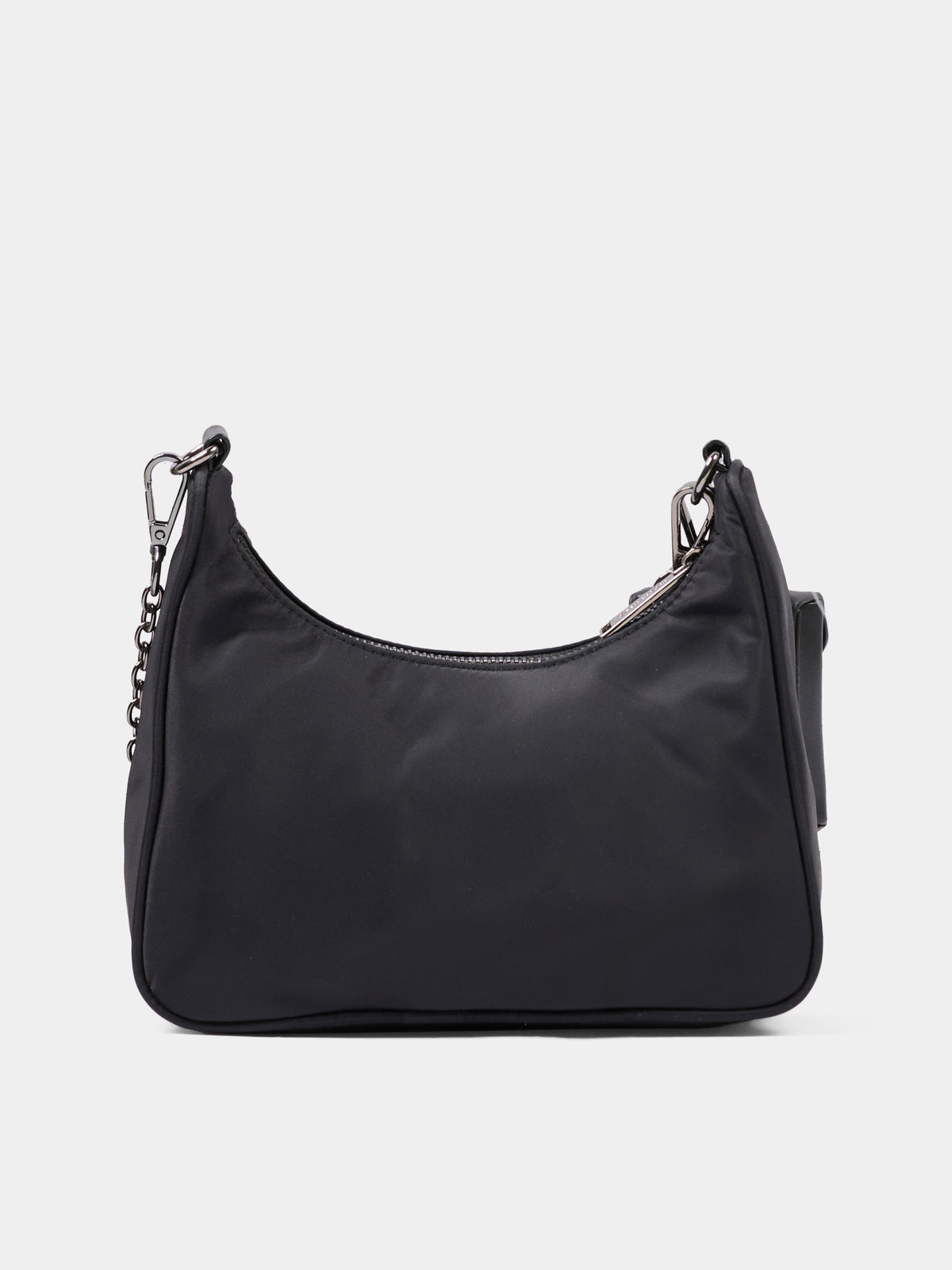 Borsa nera per bambina con logo,Msgm Kids,F6MSJGBA178 110