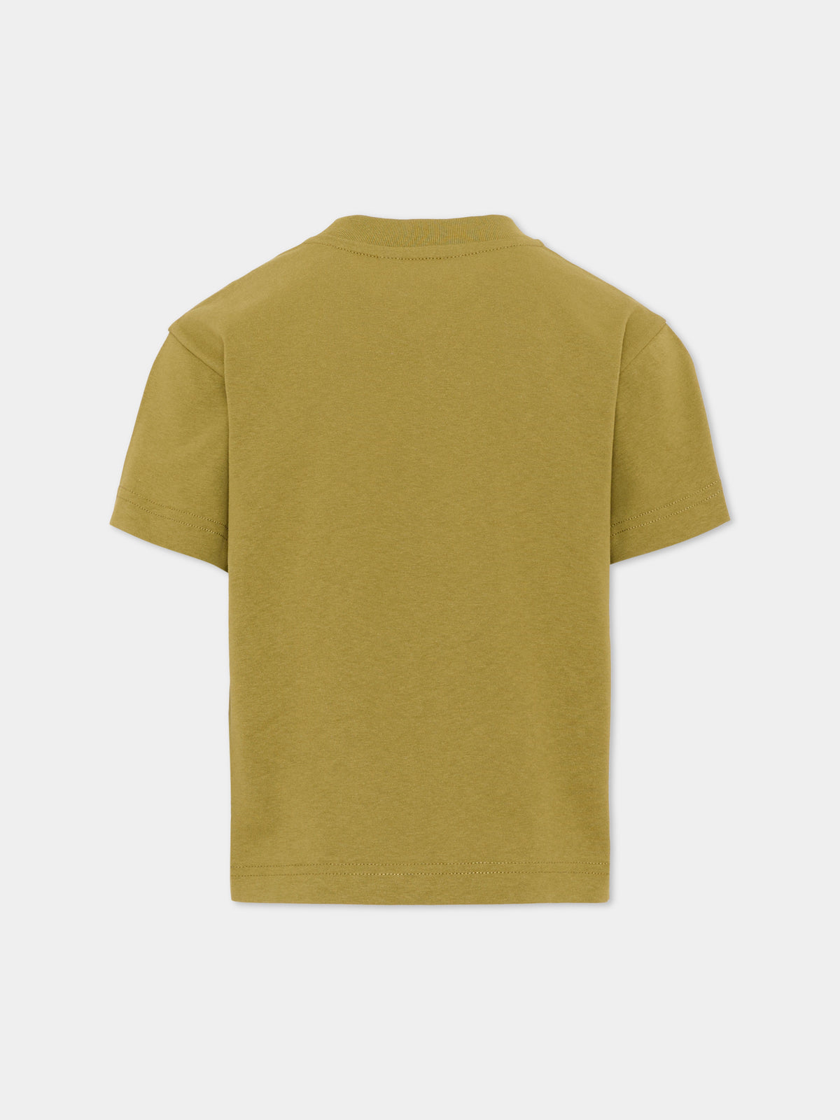 T-shirt verde per bambini con Teddy Bear,Palm Angels,F6PAJBTH061 1529