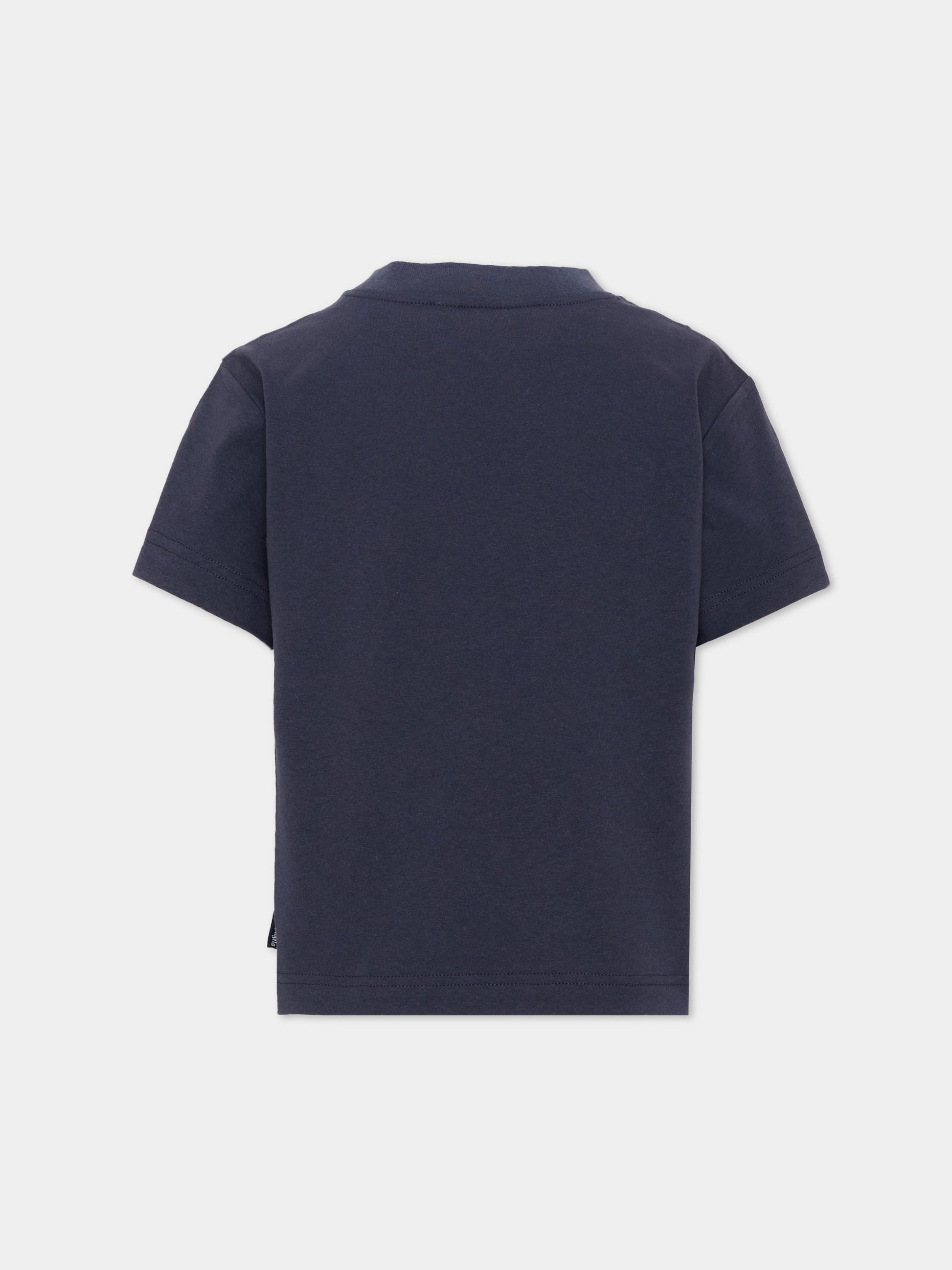 T-shirt blu per bambino con Teddy Bear,Palm Angels,F6PAJBTH103 1528