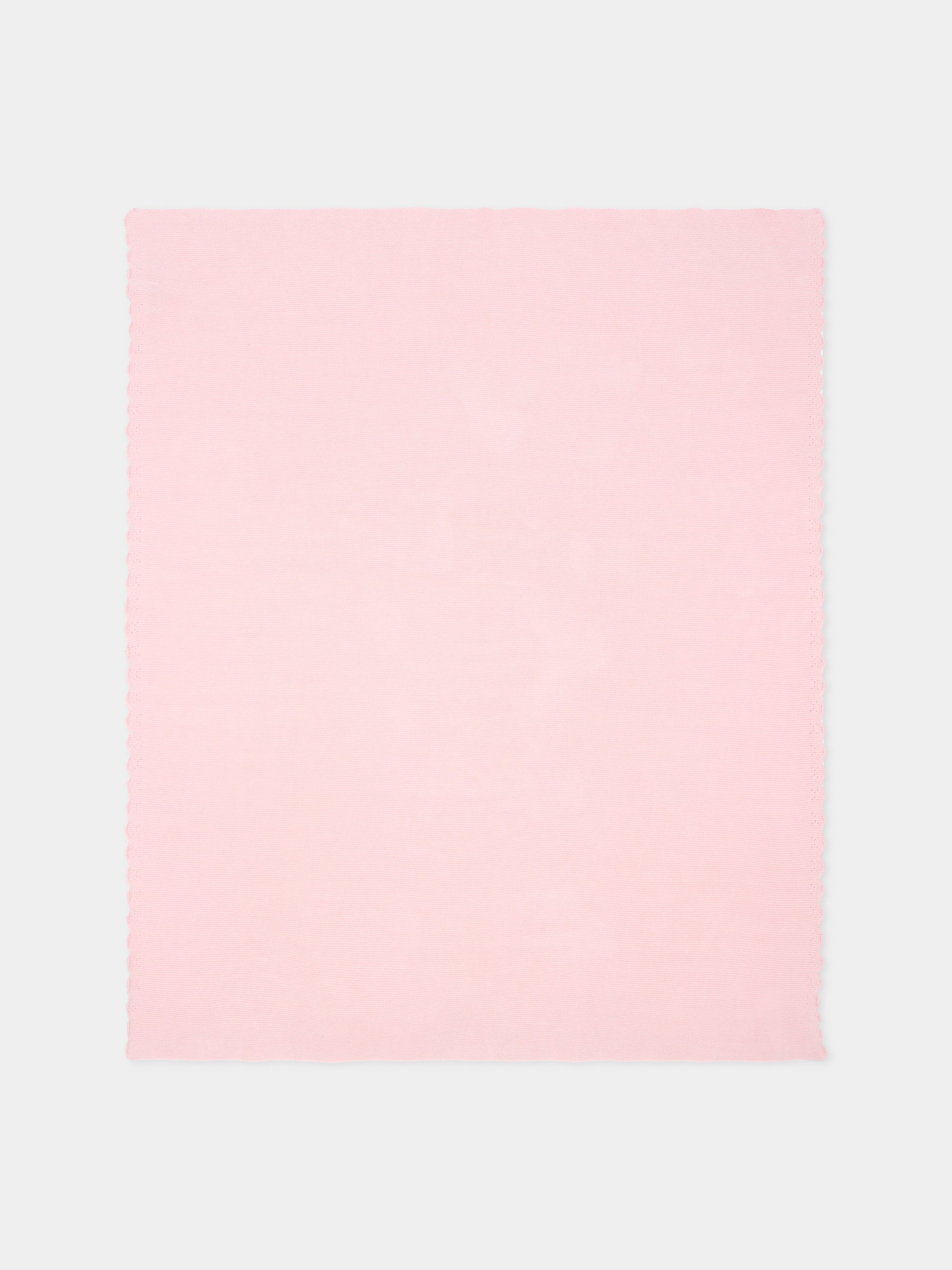 Coperta rosa per neonata smerlata,Martín Aranda,021-10325 P06