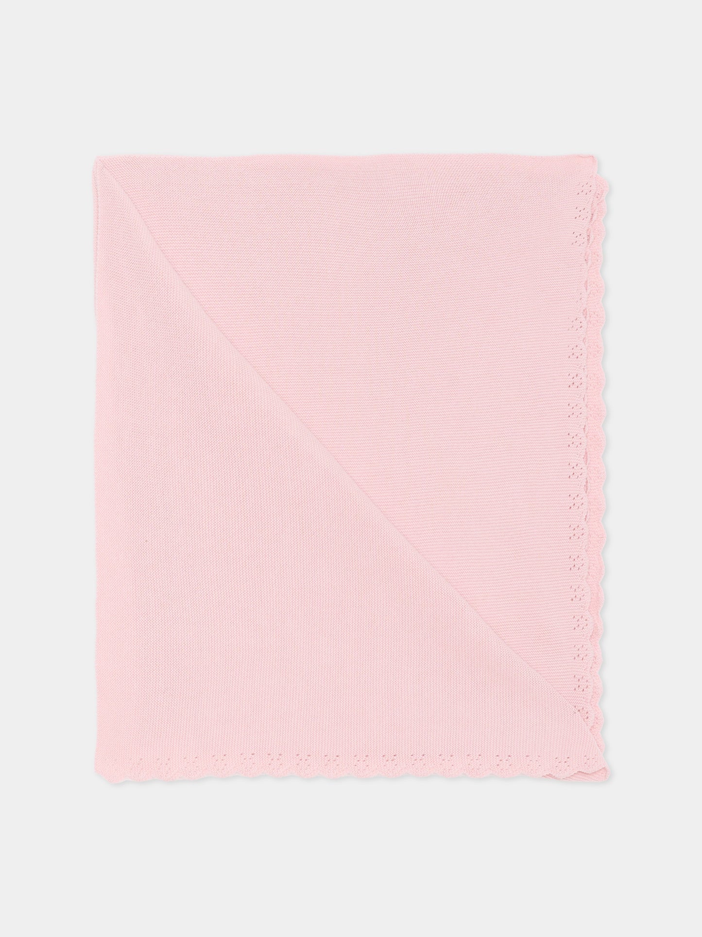 Coperta rosa per neonata smerlata,Martín Aranda,021-10325 P06