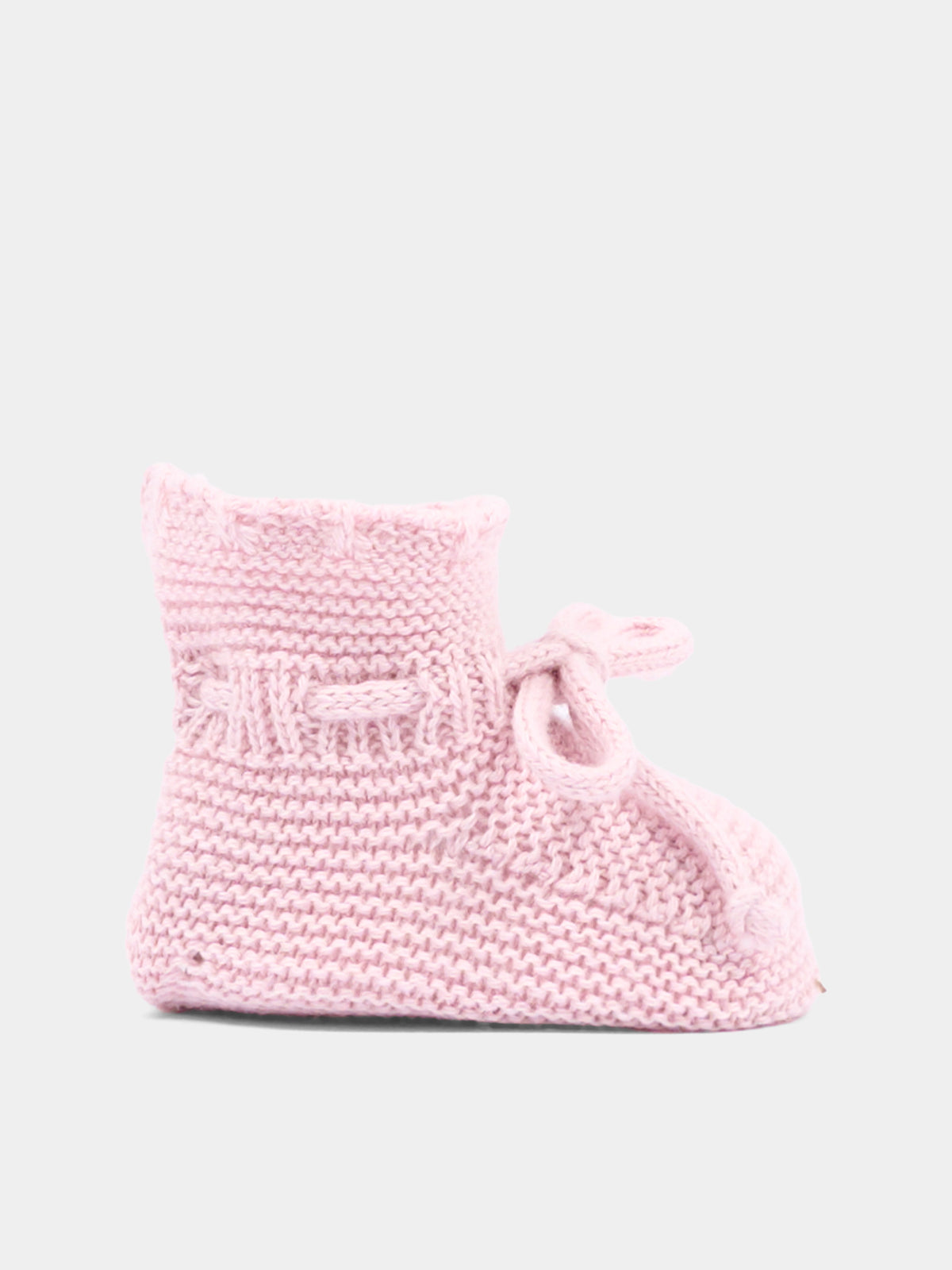 Babbucce rosa per neonata in maglia,Martín Aranda,023-10325 P07