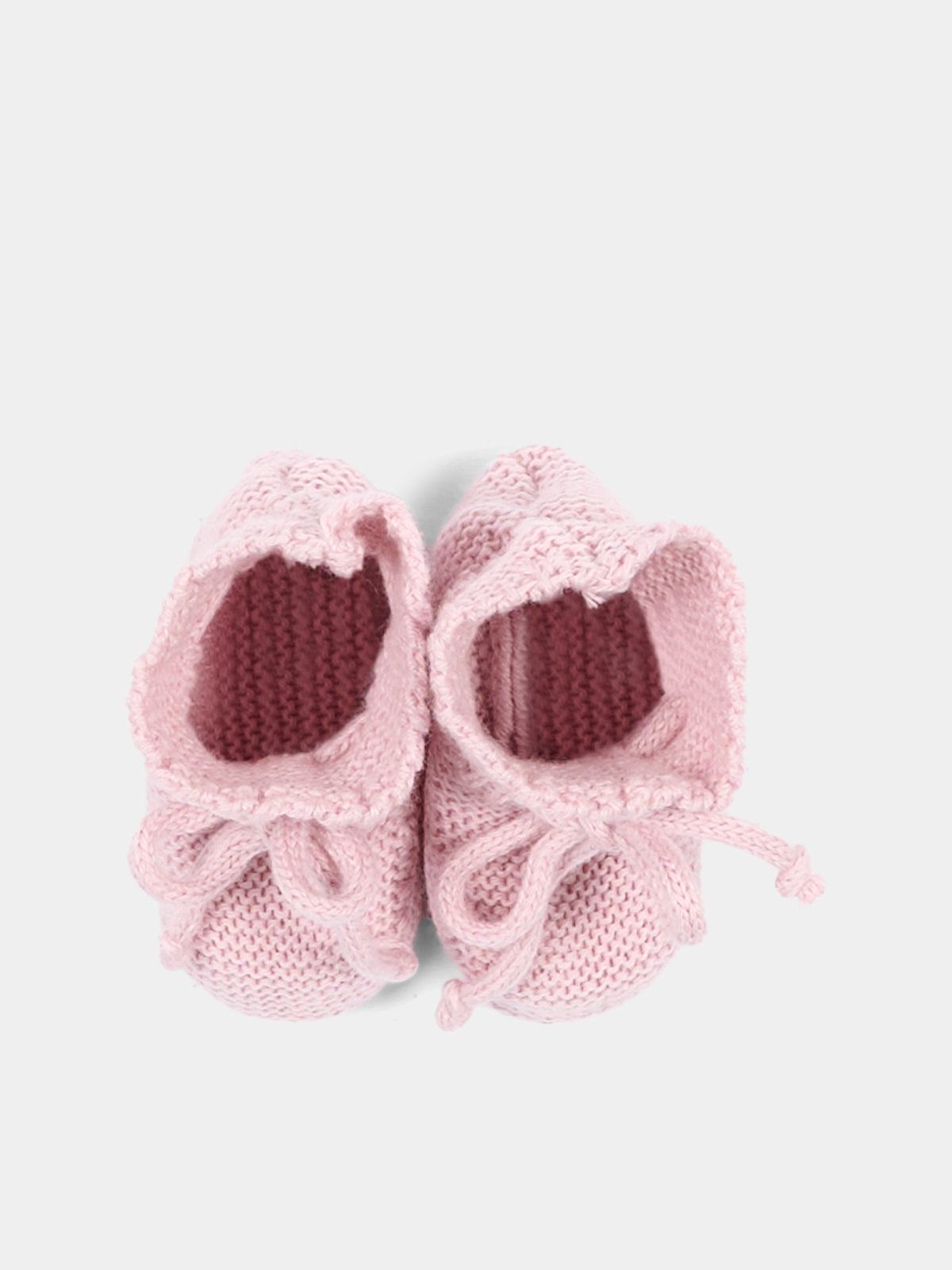 Babbucce rosa per neonata in maglia,Martín Aranda,023-10325 P07