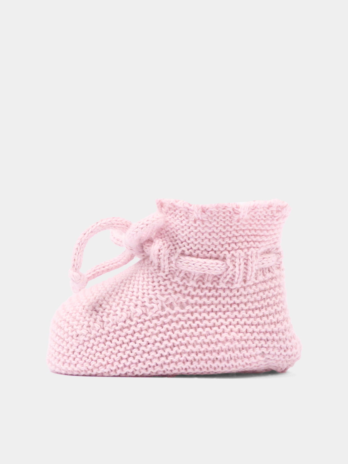 Babbucce rosa per neonata in maglia,Martín Aranda,023-10325 P07
