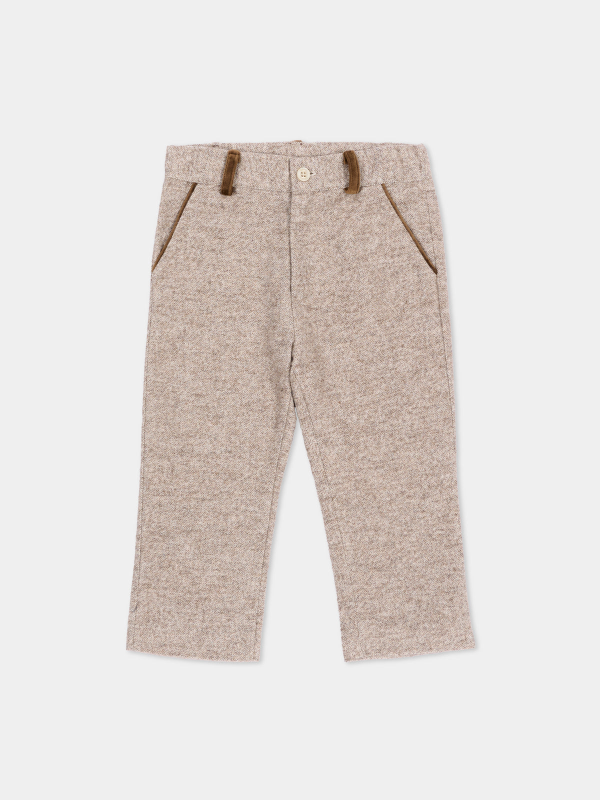 Pantalone beige per neonato,Patachou,PAP 47 CAL4333382 180