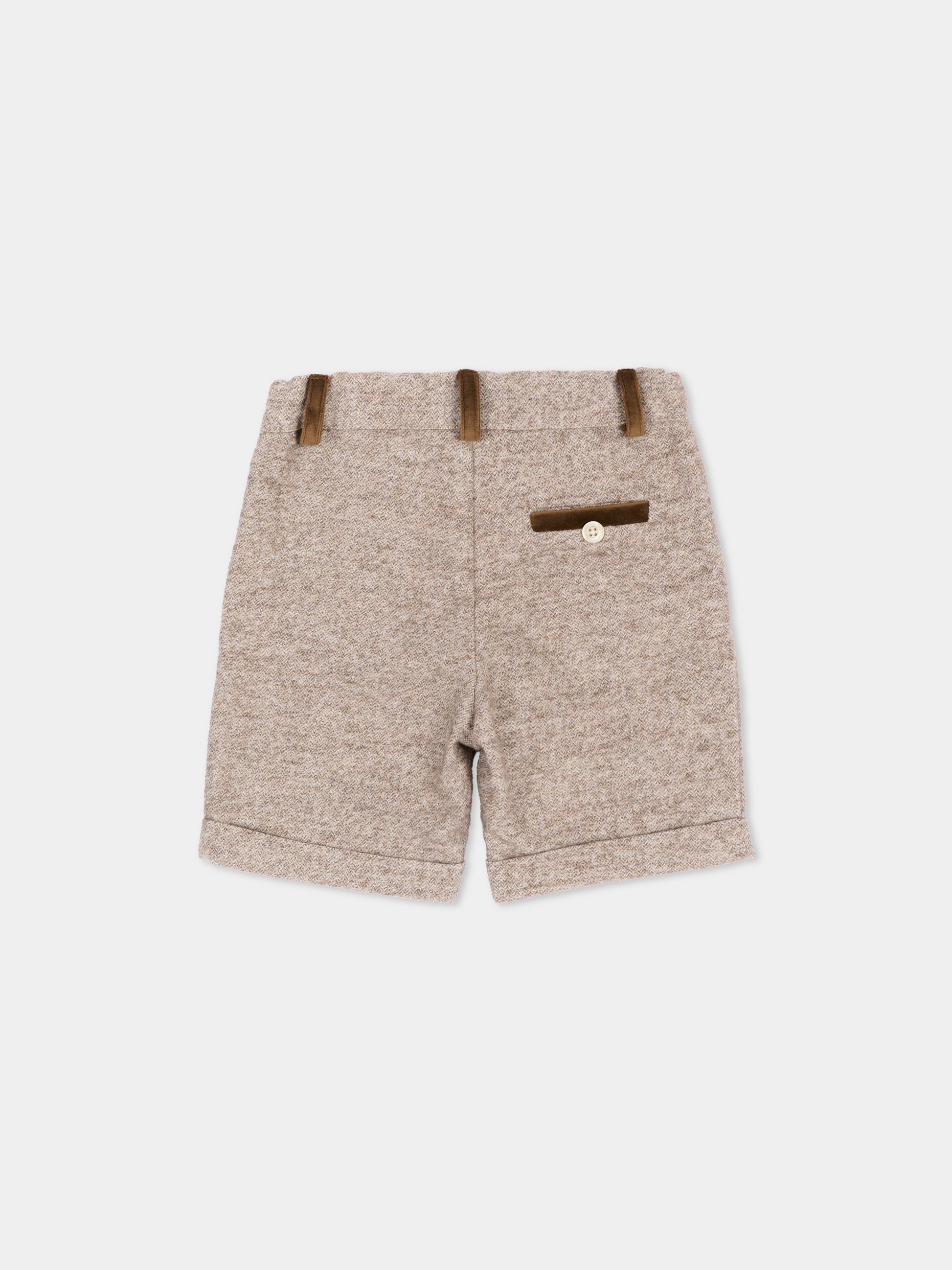 Shorts beige per neonato,Patachou,PAP 47 CL4333386 180
