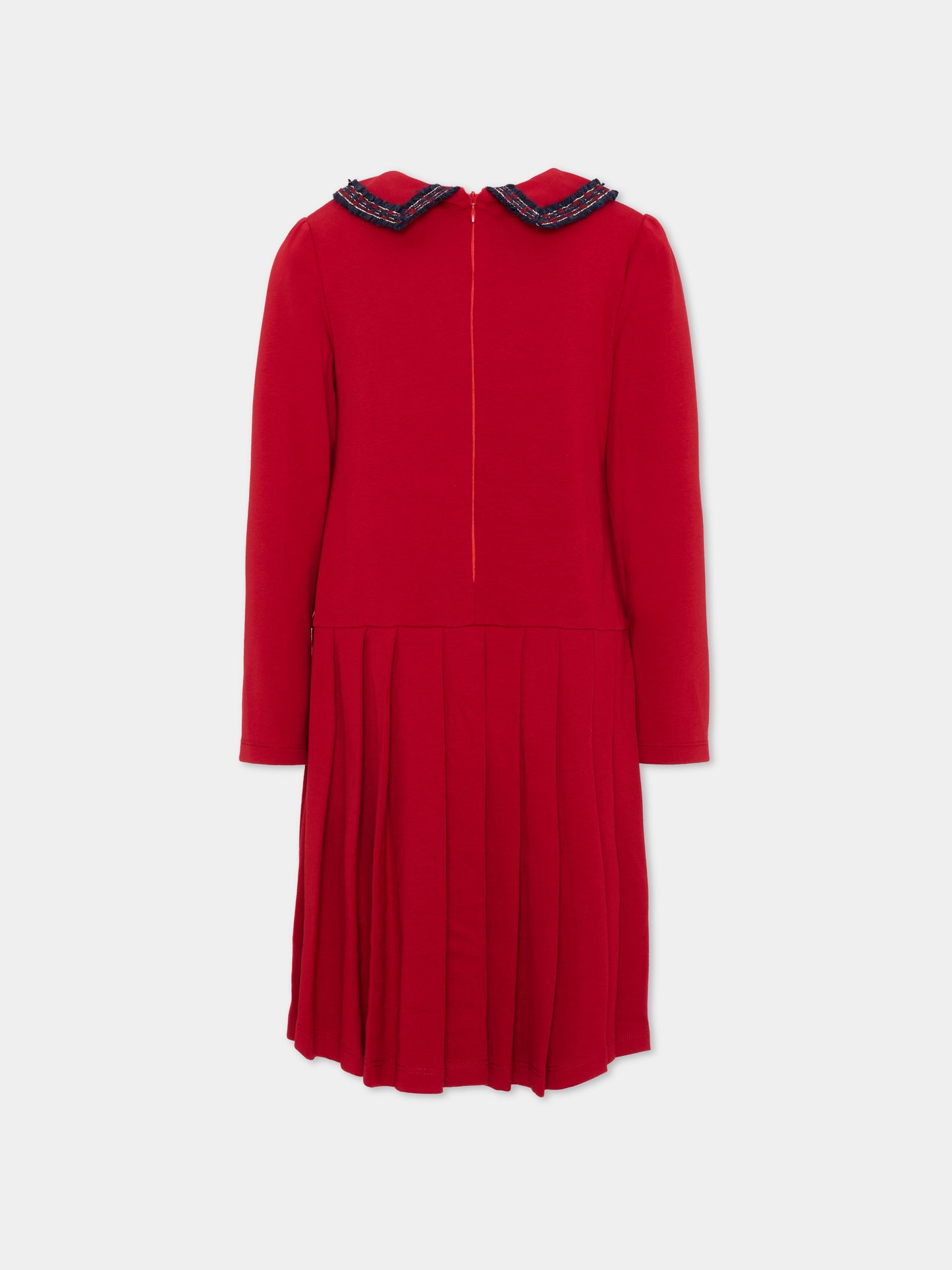Abito elegante rosso per bambina,Patachou,PAP 47 VET4333474 960