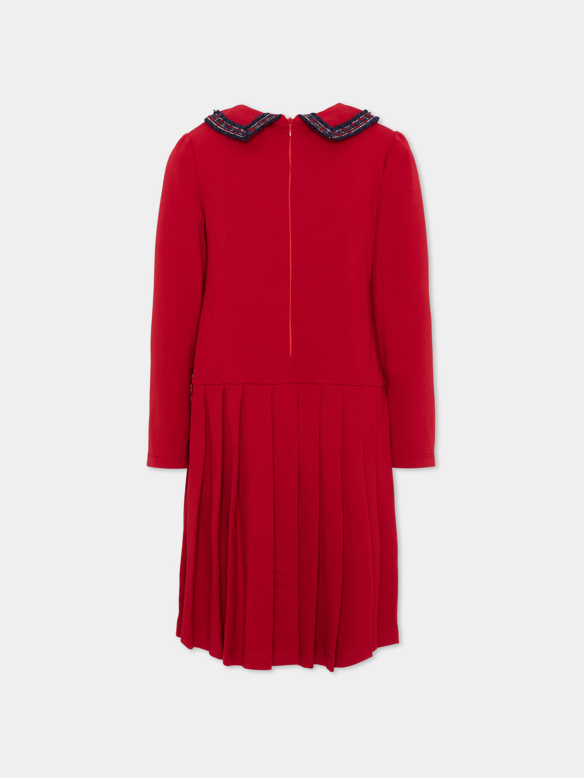 Abito elegante rosso per bambina,Patachou,PAP 47 VET4333474 960