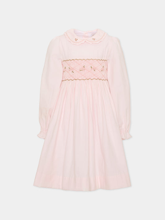Abito elegante rosa per bambina,Kidiwi Handmade,37051 TU034