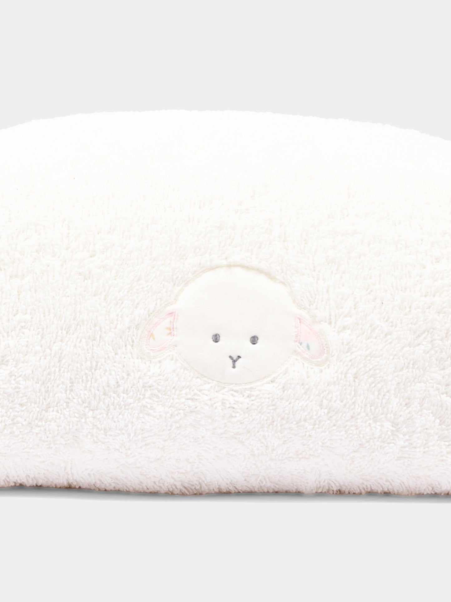Pochette ivoire pour Bébé Fille avec agneau Olive