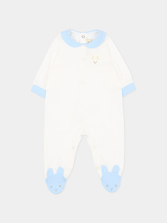 Tutina avorio per neonato con coniglietto Palin,Le Boo Beebè,CB030 T351 2040