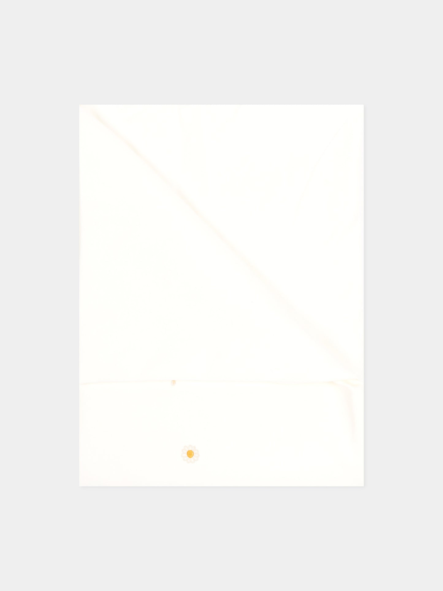 Coperta avorio per neonati con ricami,Le Boo Beebè,CBC023 T351 20