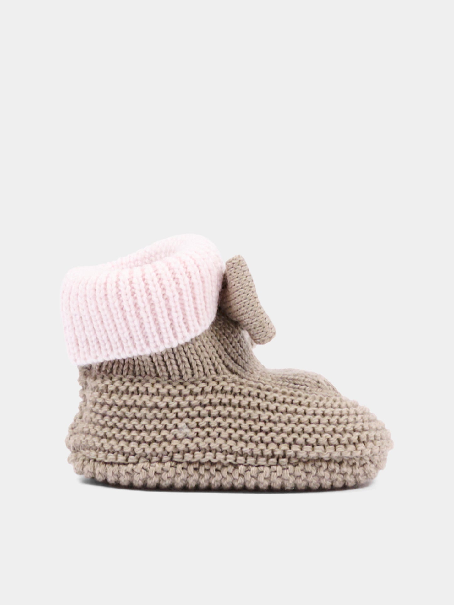 Babbucce beige per neonata,Colorichiari,FF758588 4977 8224
