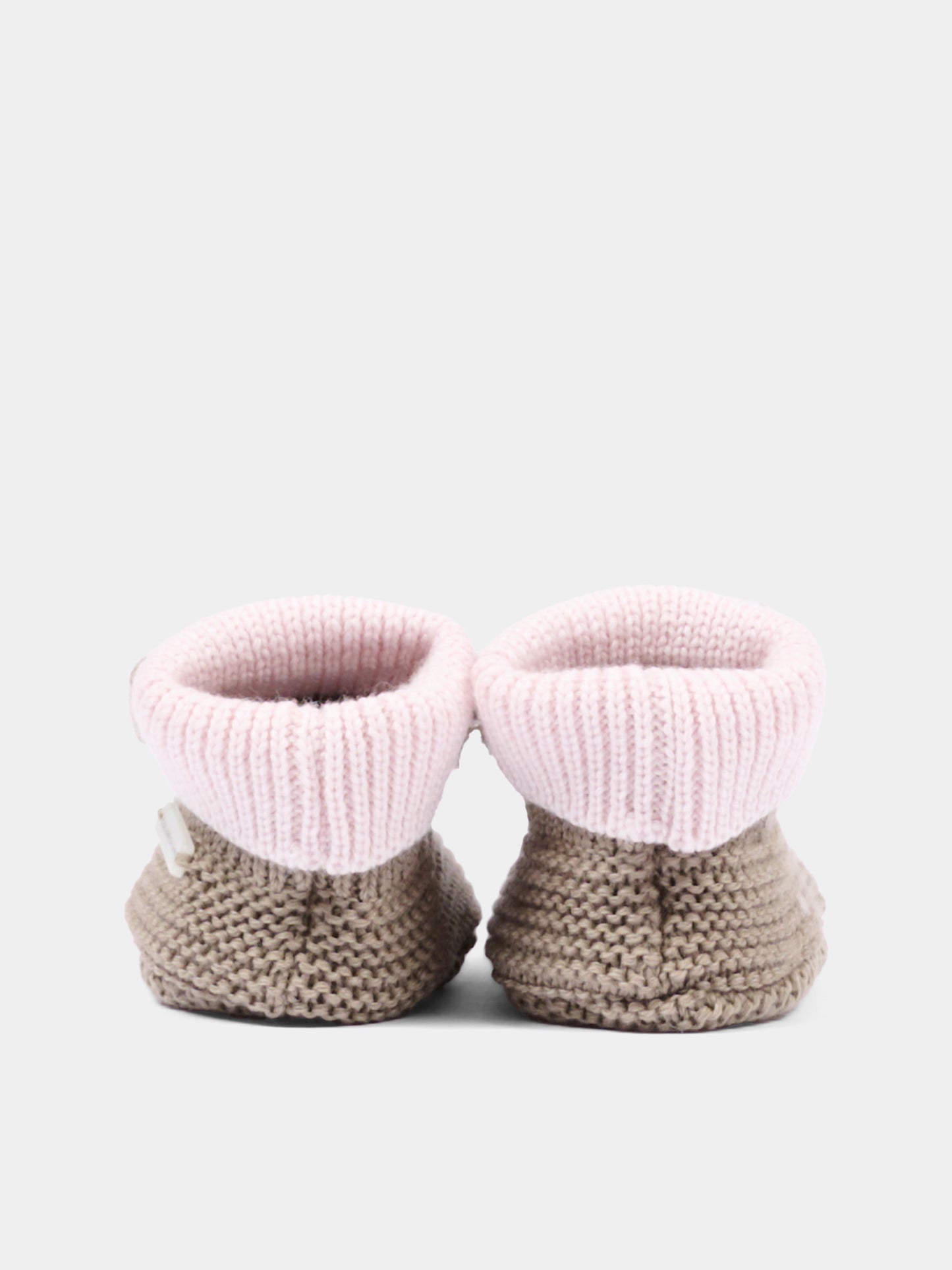 Babbucce beige per neonata,Colorichiari,FF758588 4977 8224