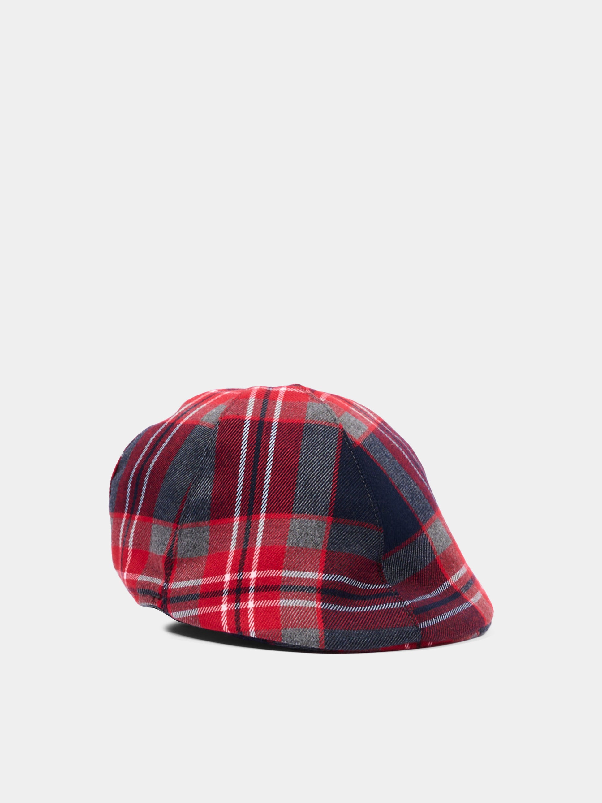 Cappello neonato rosso tartan per neonato,Colorichiari,MN928664 4997 70