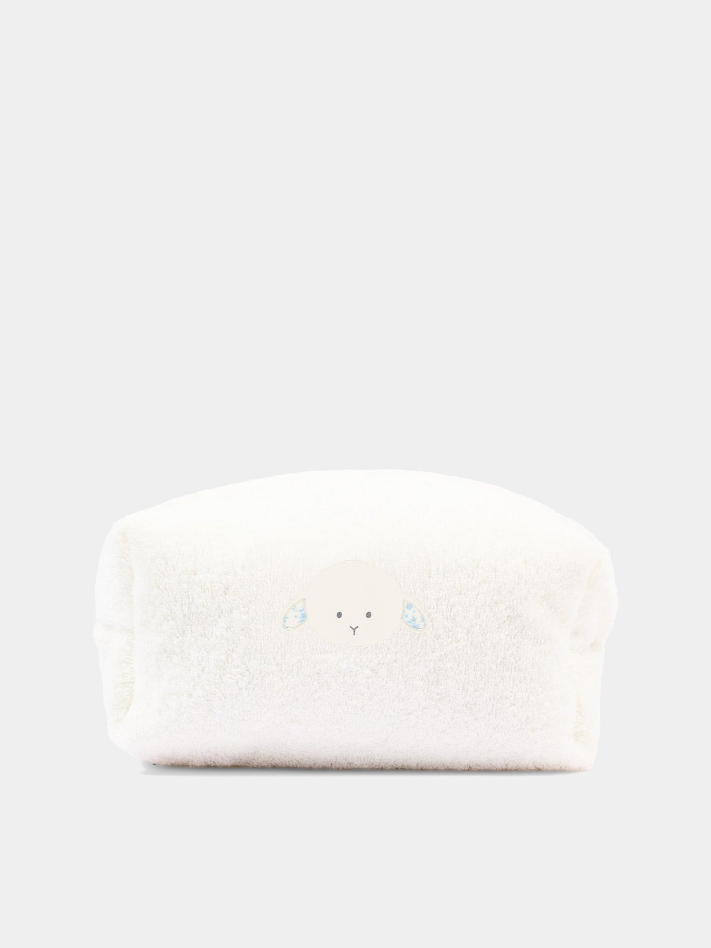 Pochette avorio per neonato con agnellino Olive,Le Boo Beebè,BRR021 20/40