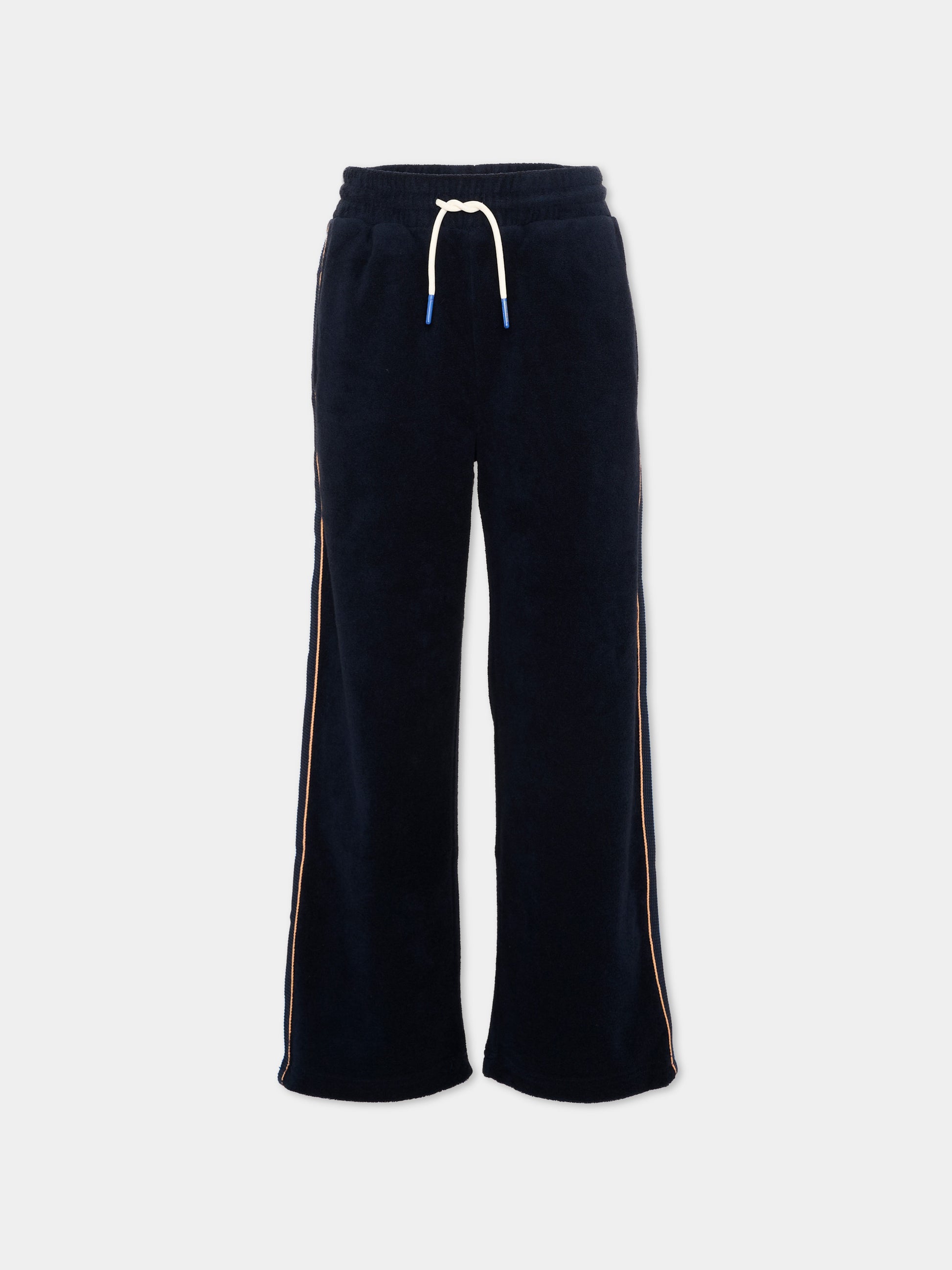 Pantalone blu per bambino con bande,Scotch&soda,183315 401