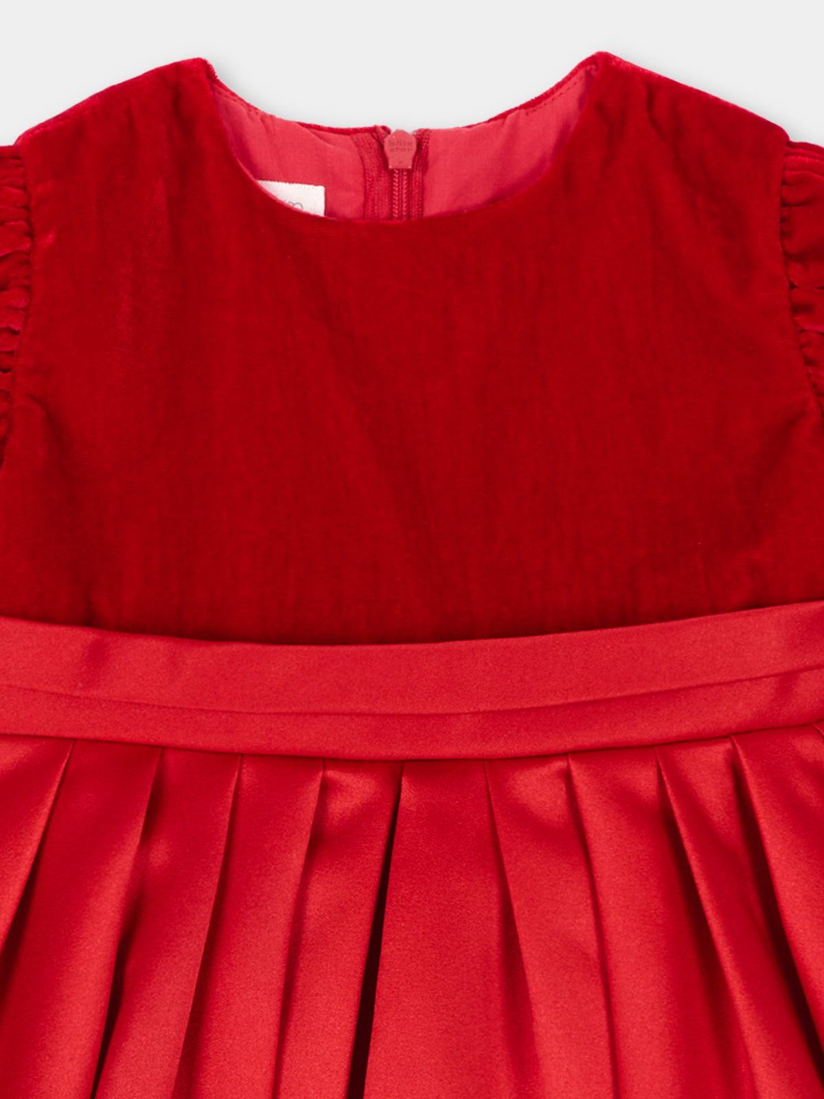 Abito elegante rosso per neonata,Nanán,I26408RS