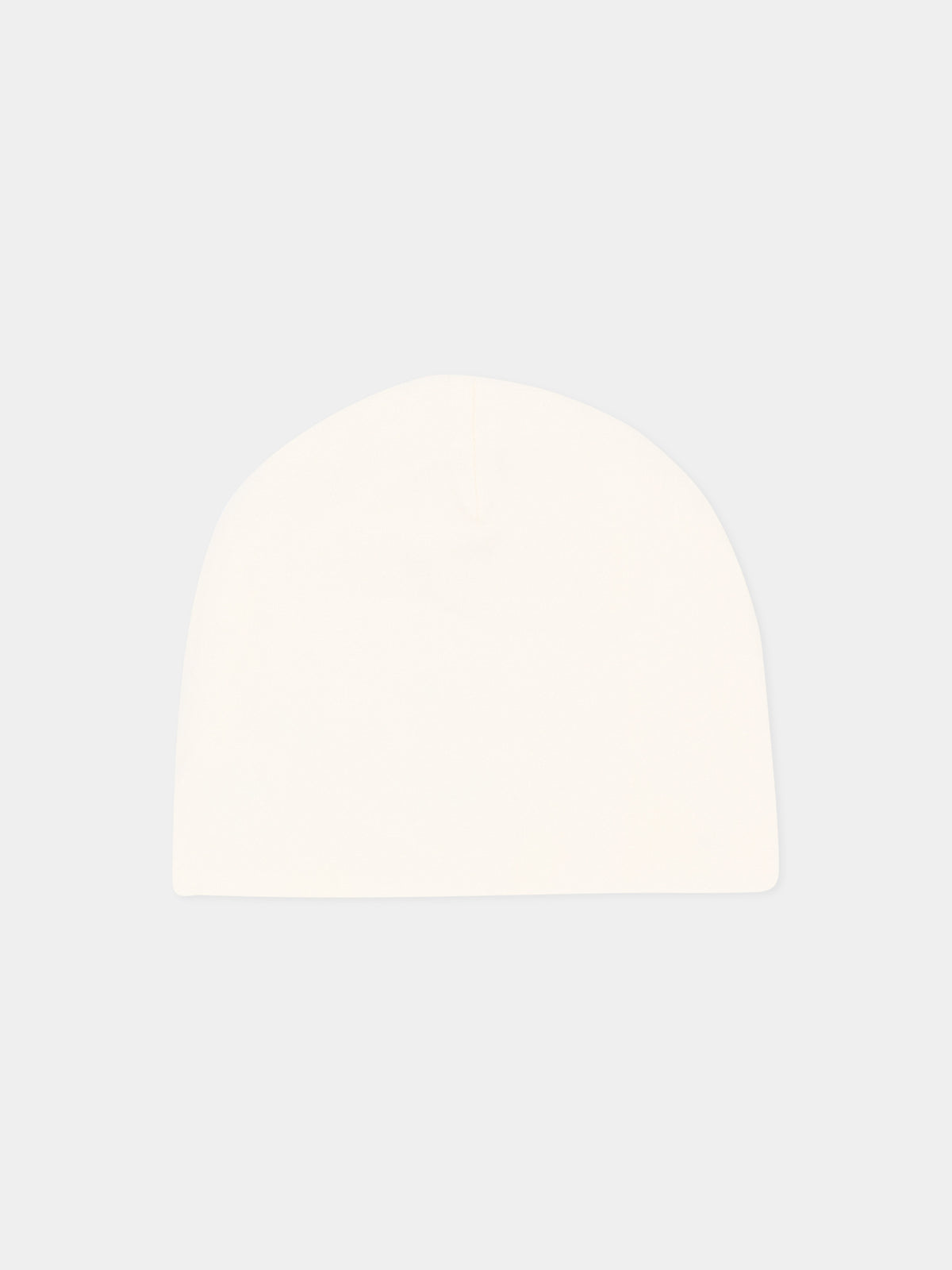 Cappello per neonato avorio con orsetto,Nanán,I26039OW