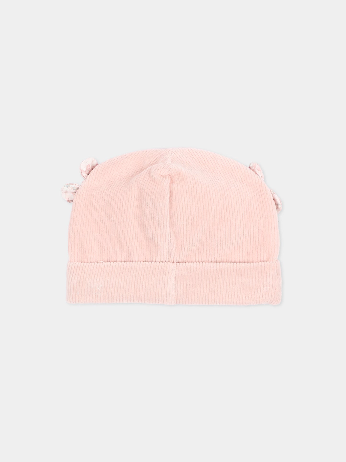 Cappellino rosa per neonata,Nanán,I26422R