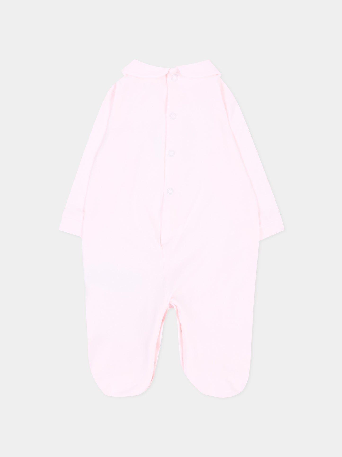 Tutina rosa per neonata con scoiattolo,Nanán,I26012R