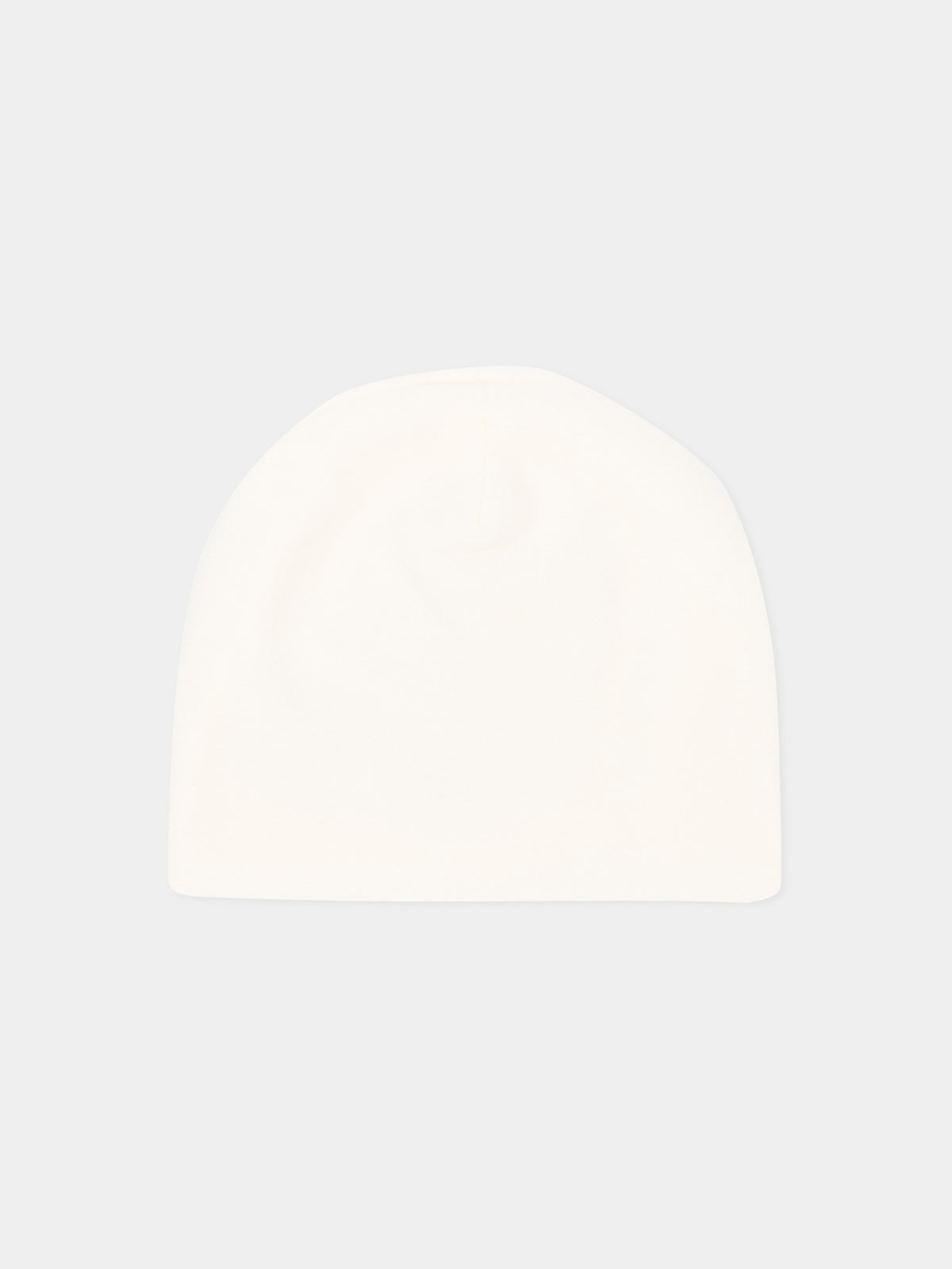 Cappello avorio per neonati con orsetto,Nanán,I26003OW